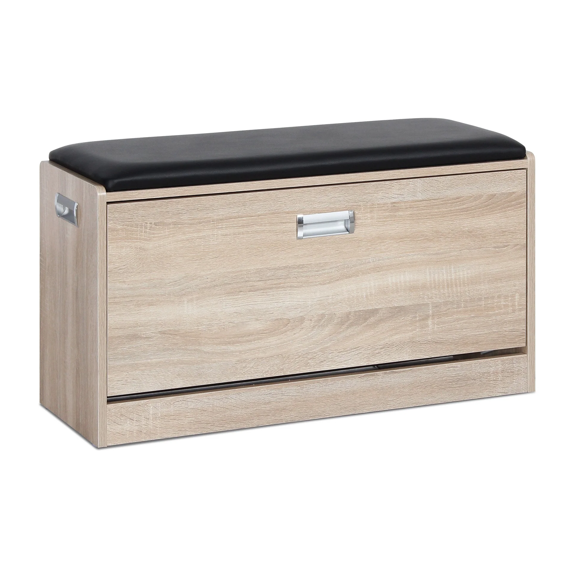 Gloria Wooden Shoe Rack 3 Layer - Oak - Image 7