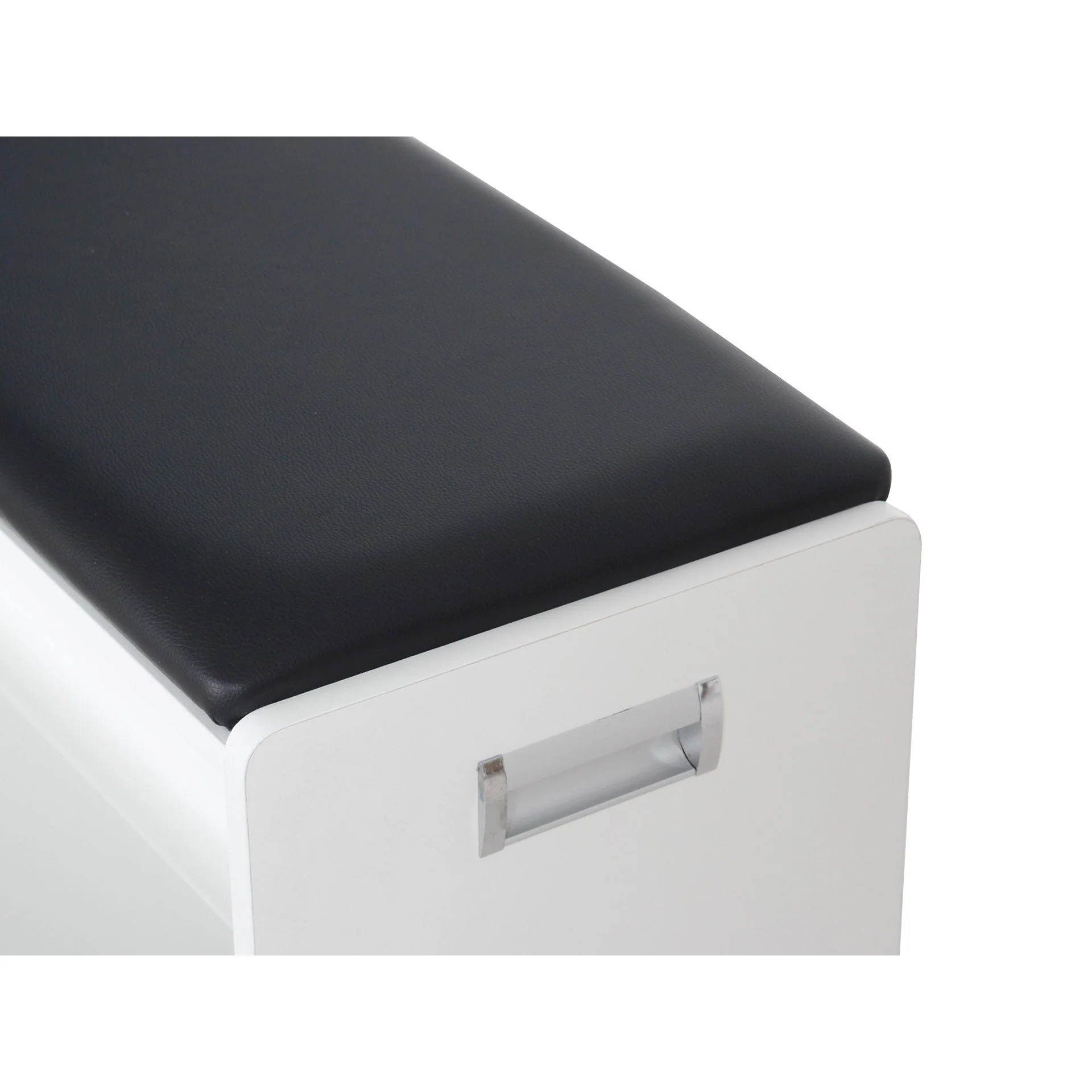 Gloria Wooden Shoe Rack 3 Layer - White - Image 11