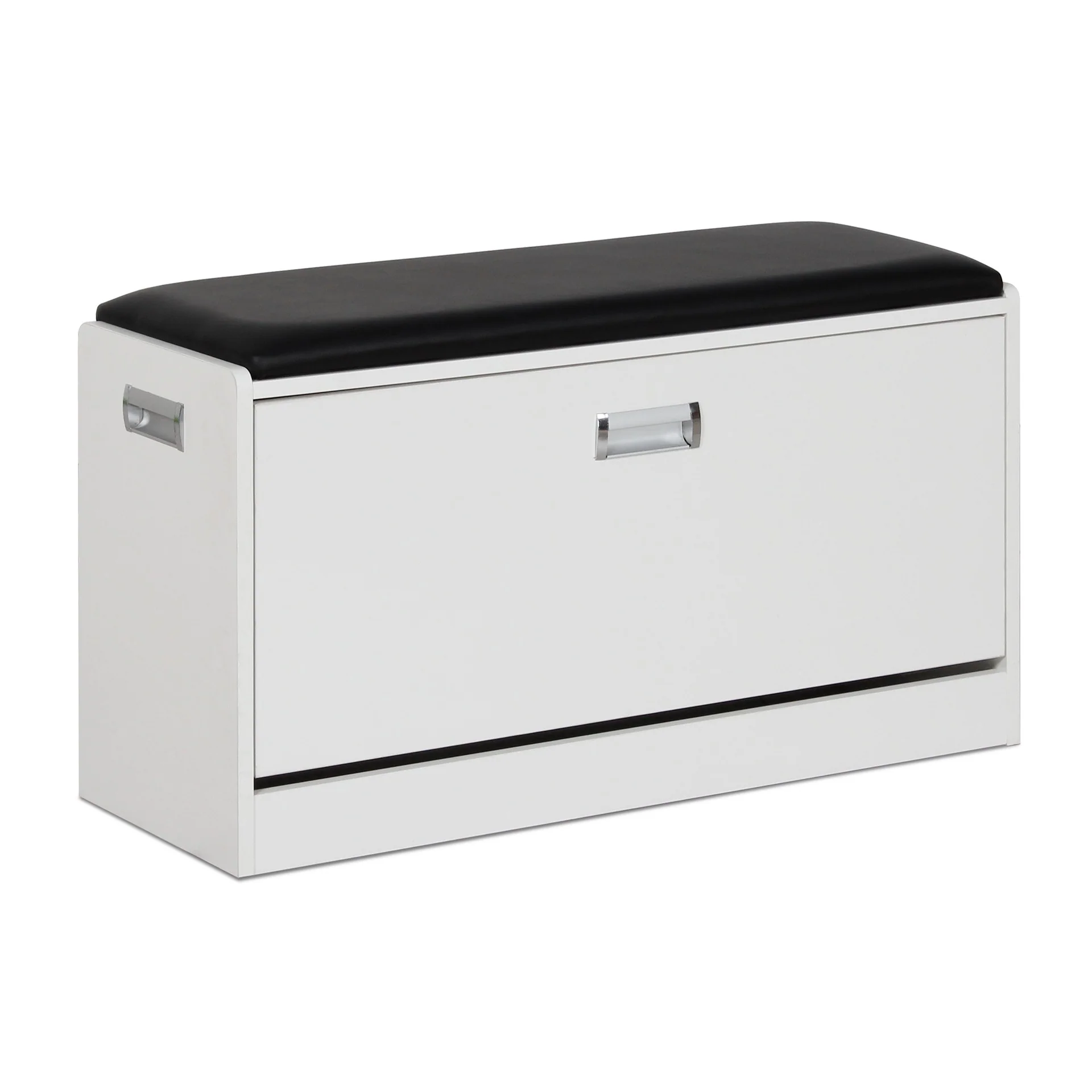 Gloria Wooden Shoe Rack 3 Layer - White - Image 7