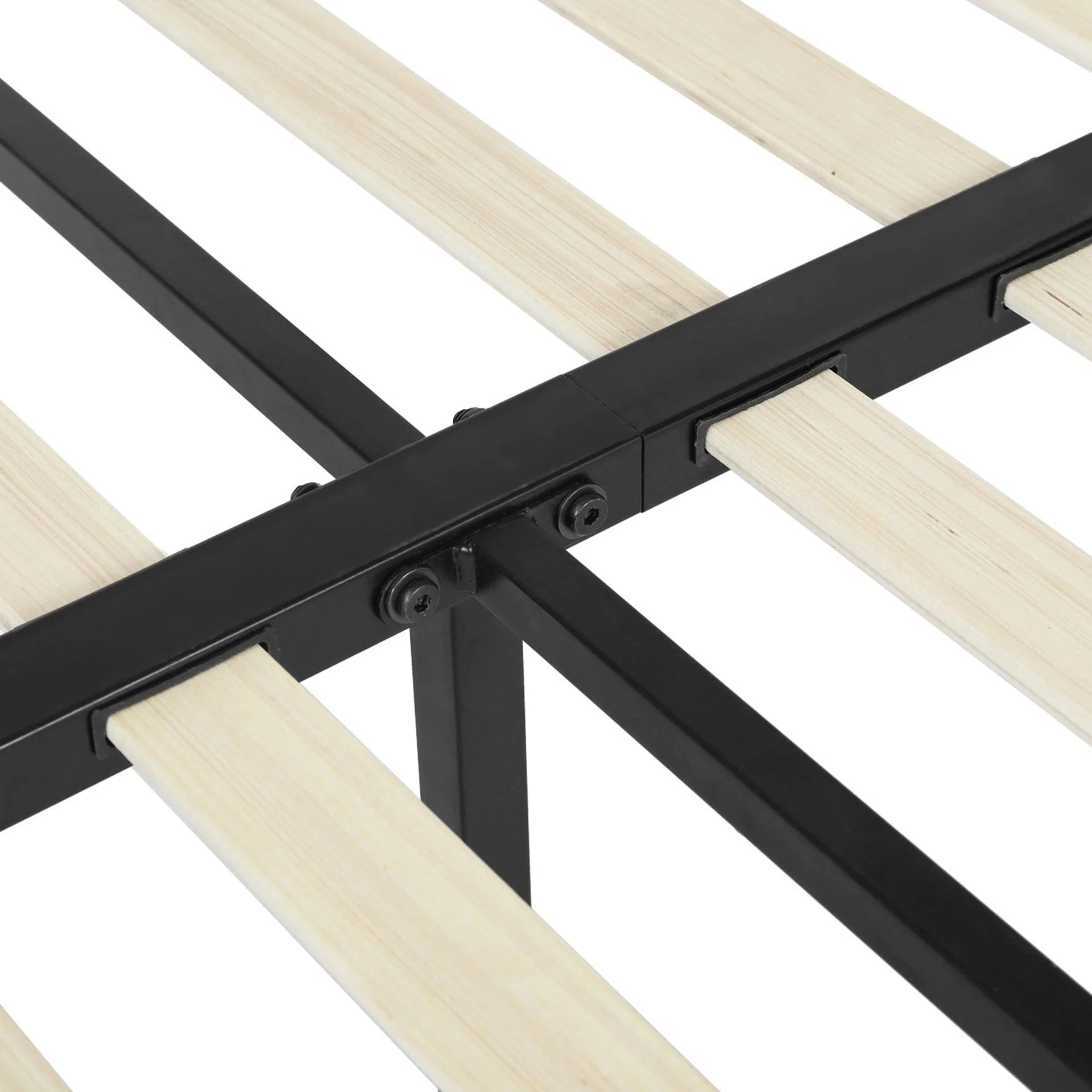 Graham Double Metal Bed Frame - Black - Image 10