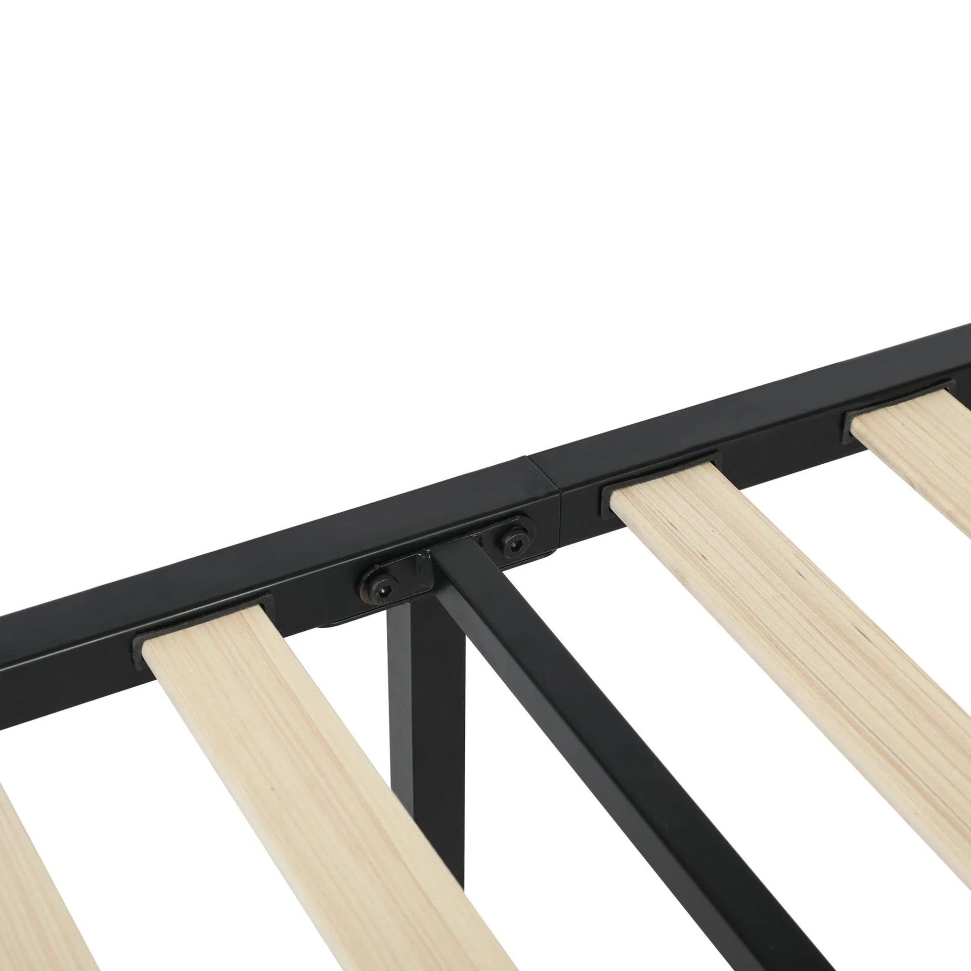 Graham King Single Metal Bed Frame - Black - Image 10