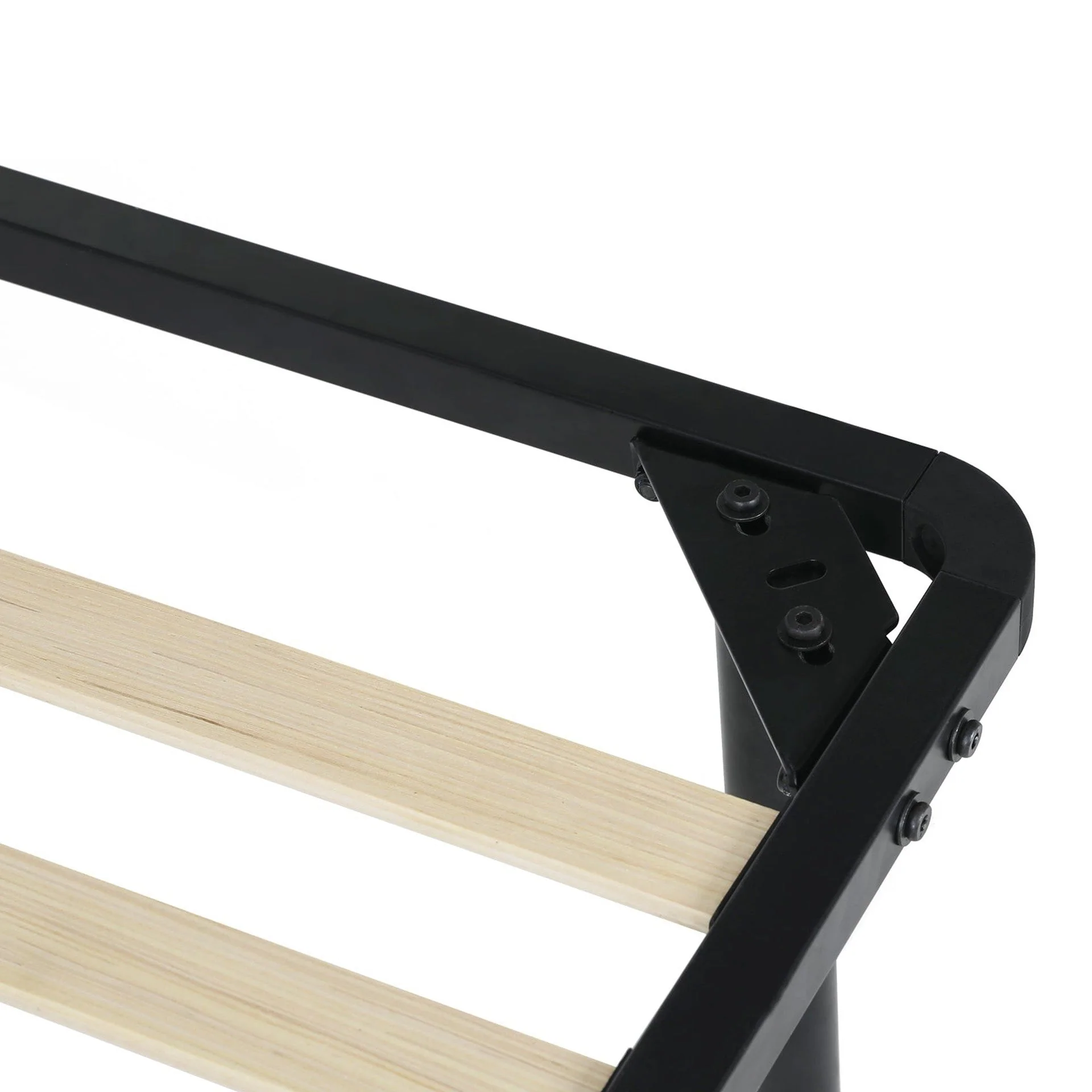 Graham King Single Metal Bed Frame - Black - Image 11