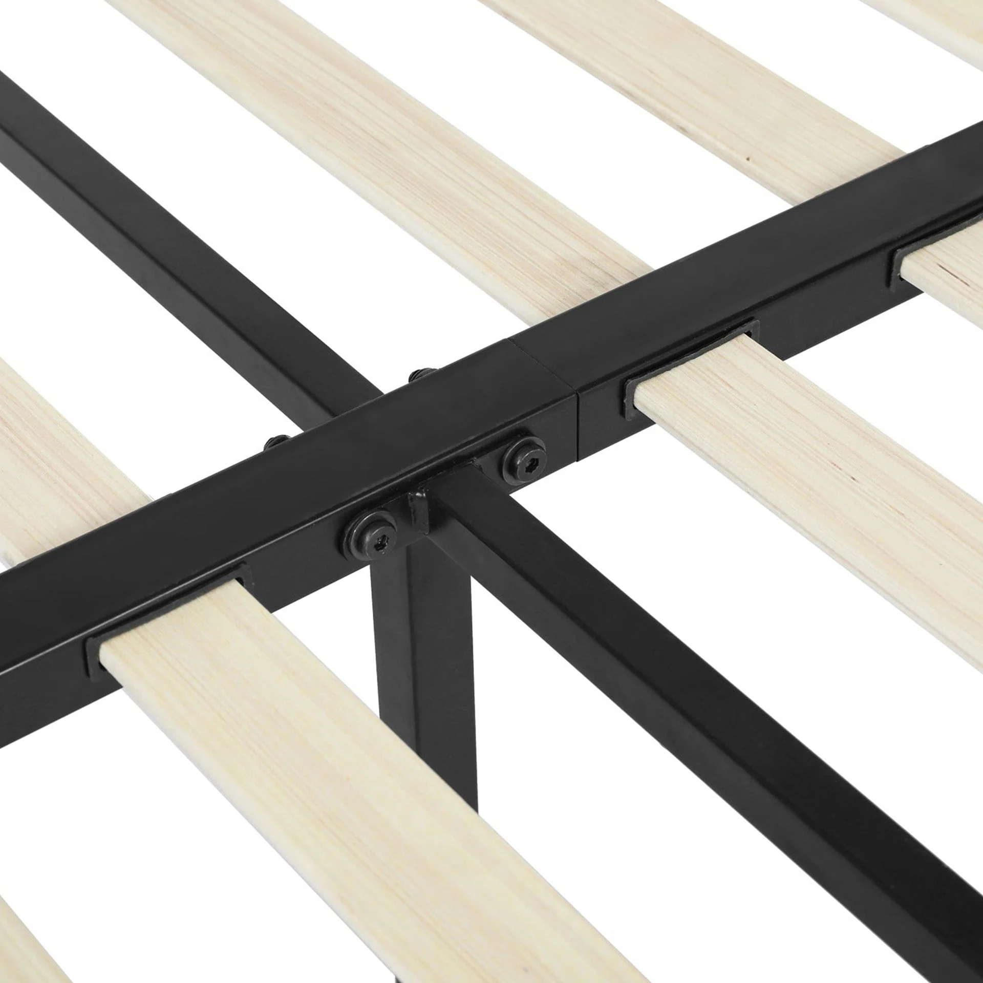 Graham Queen Metal Bed Frame - Black - Image 13