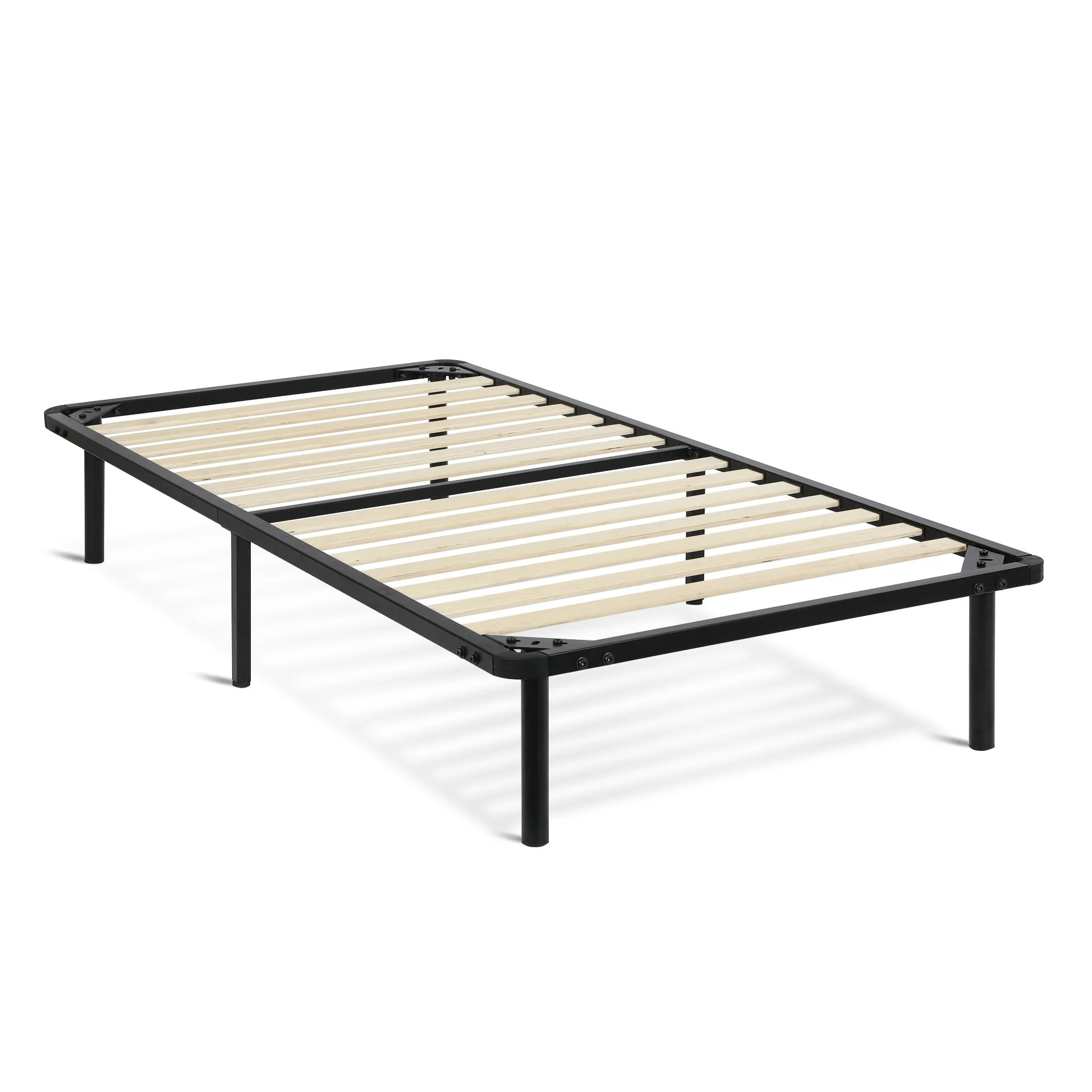 Graham Single Metal Bed Frame - Black - Image 6