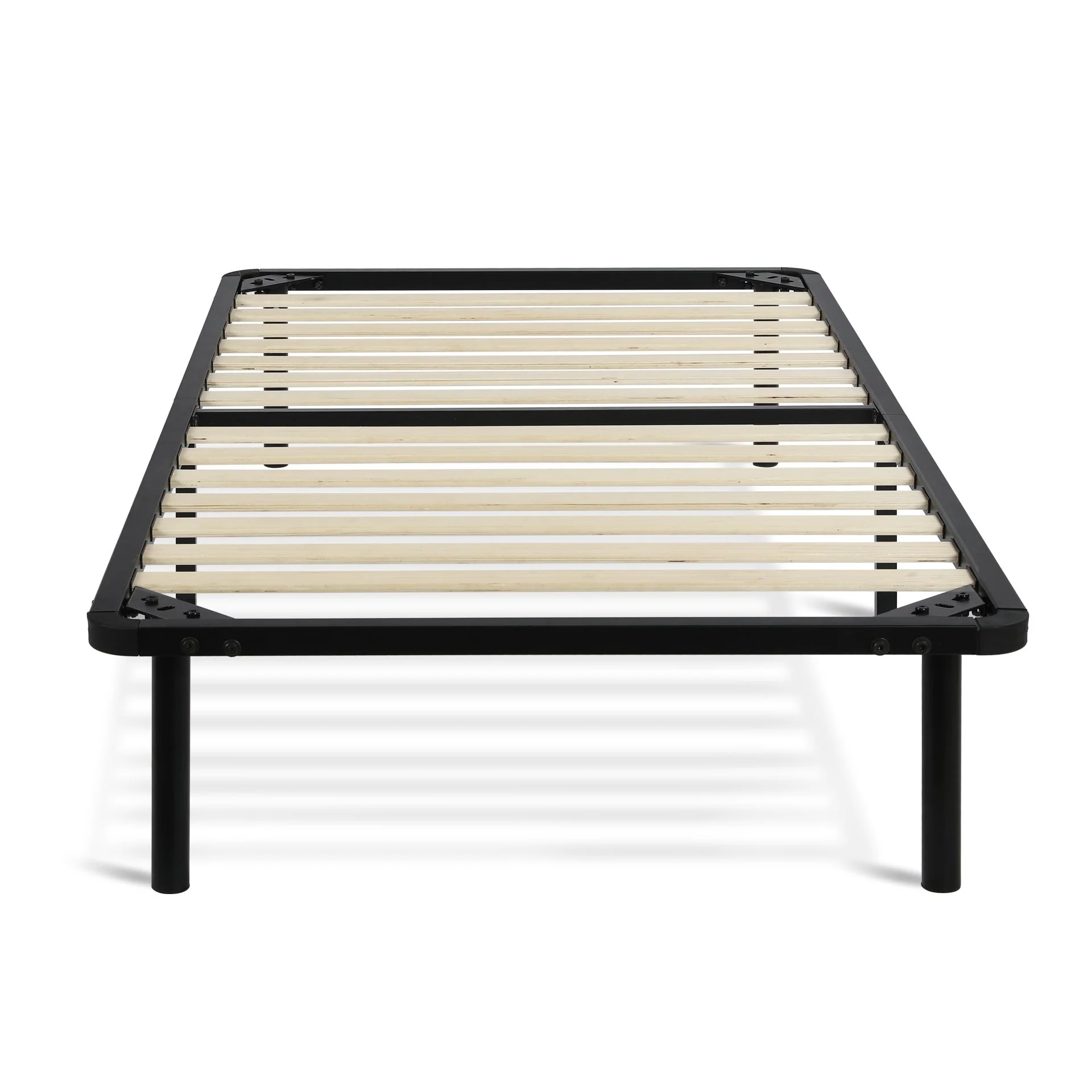 Graham Single Metal Bed Frame - Black - Image 7