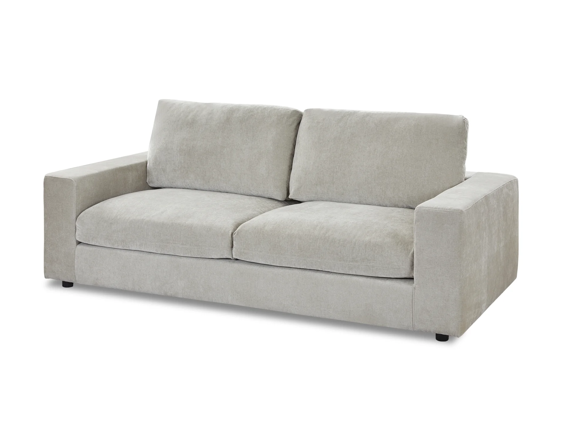 Hamden 3 Seater Sofa - Light Grey - Image 4