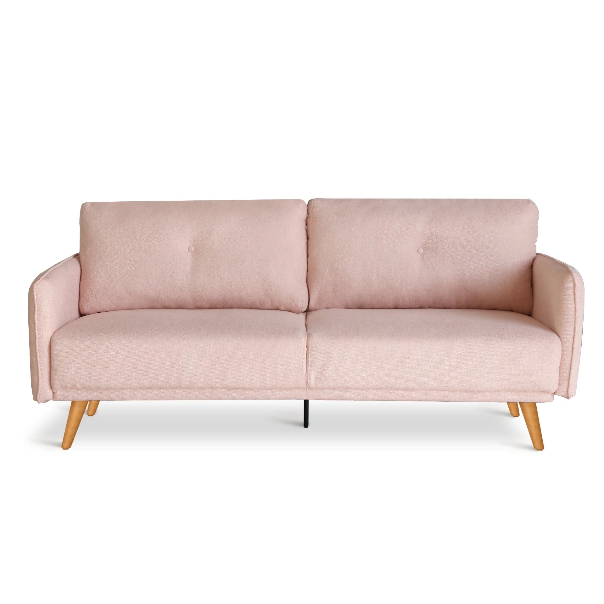 Harlan 3 Seater Sofa - Pink - Image 2