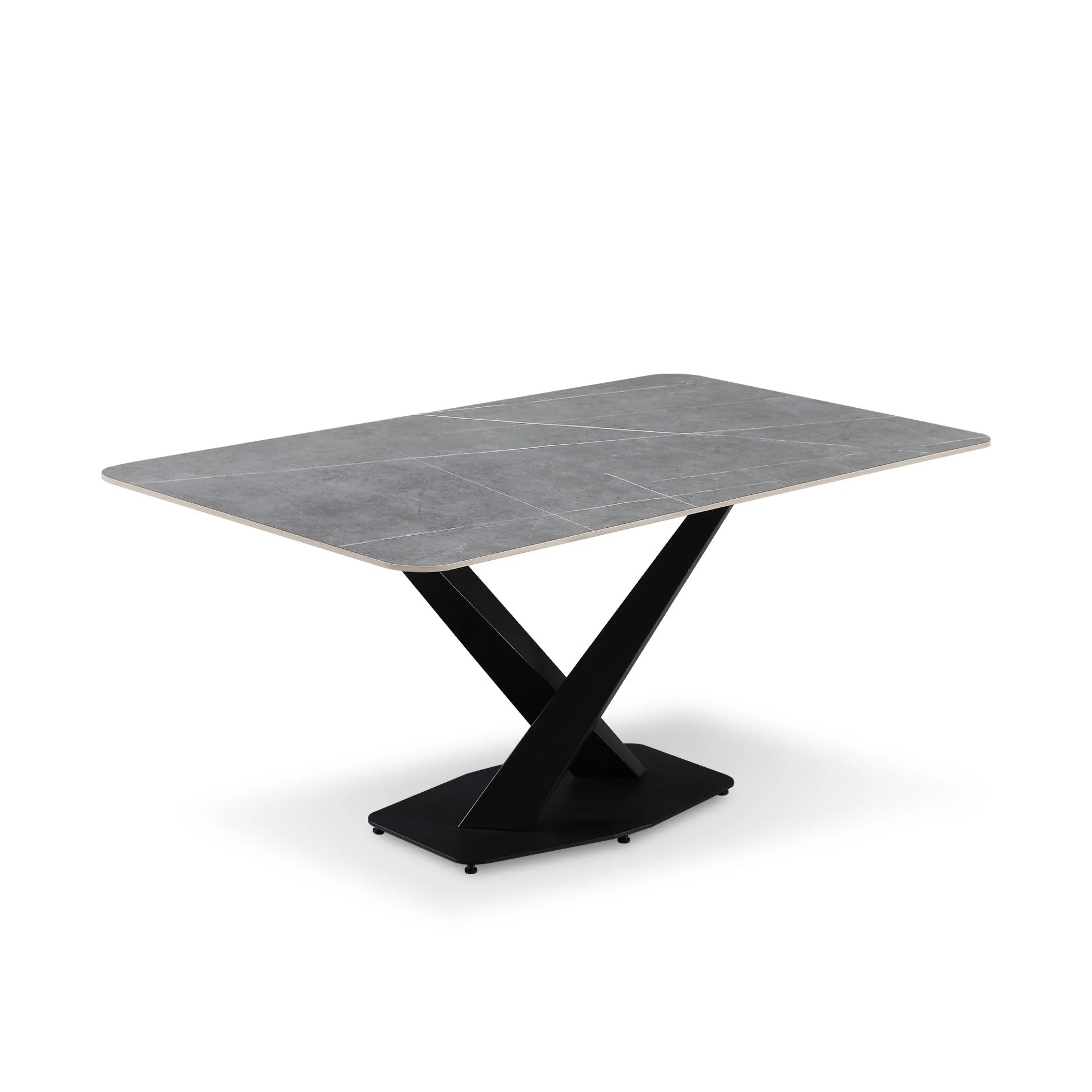 Harper Rectangle Ceramic Dining Table 160 X 90cm - Image 6
