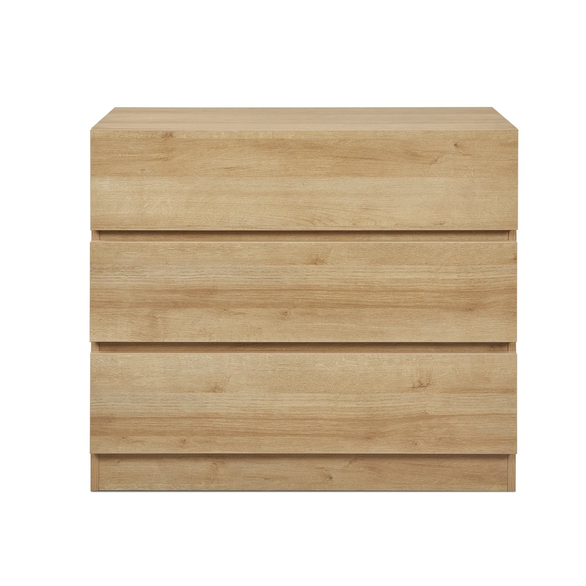 Harris 3 Drawers Tallboy - Oak - Image 10