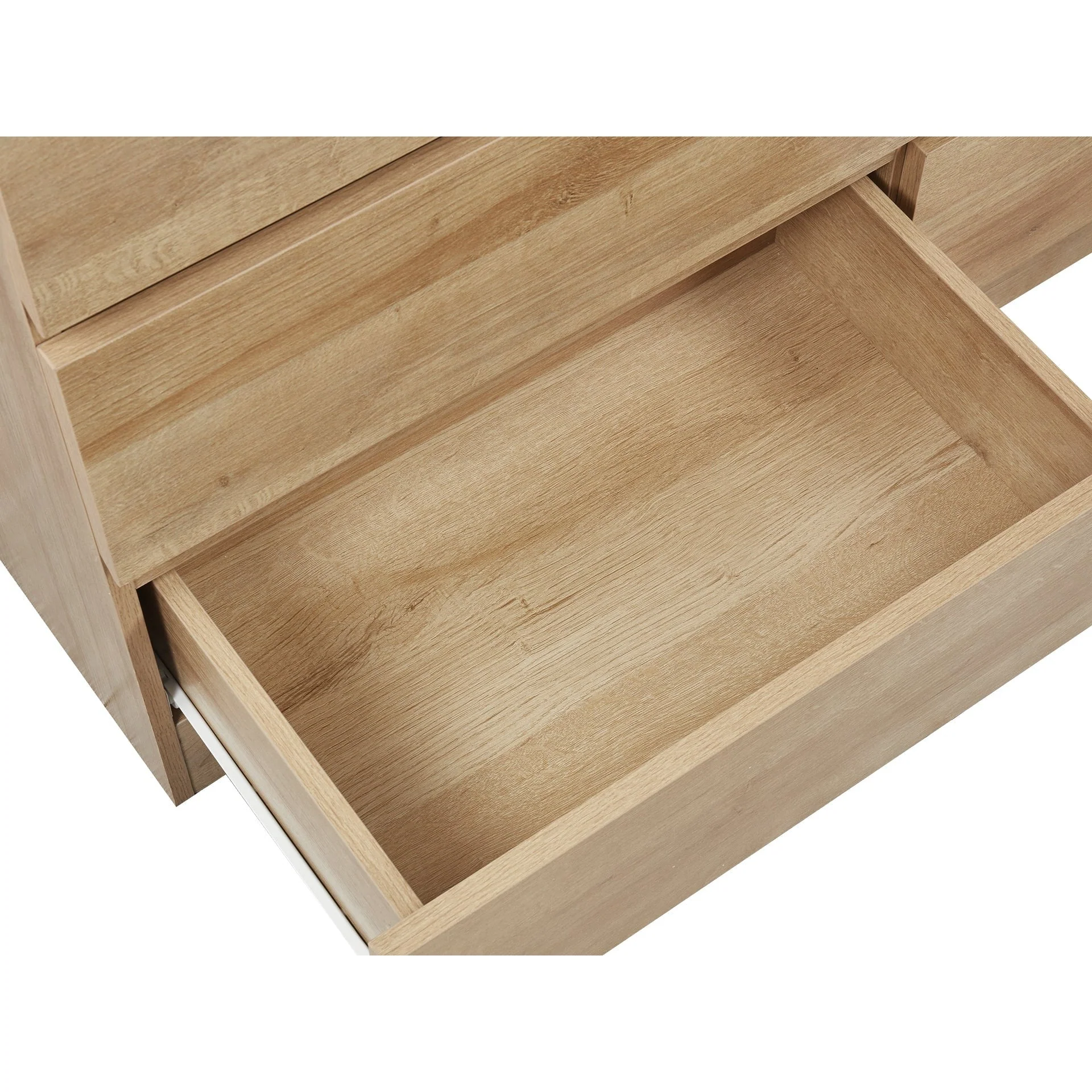 Harris 6 Drawers Low Boy - Oak - Image 13