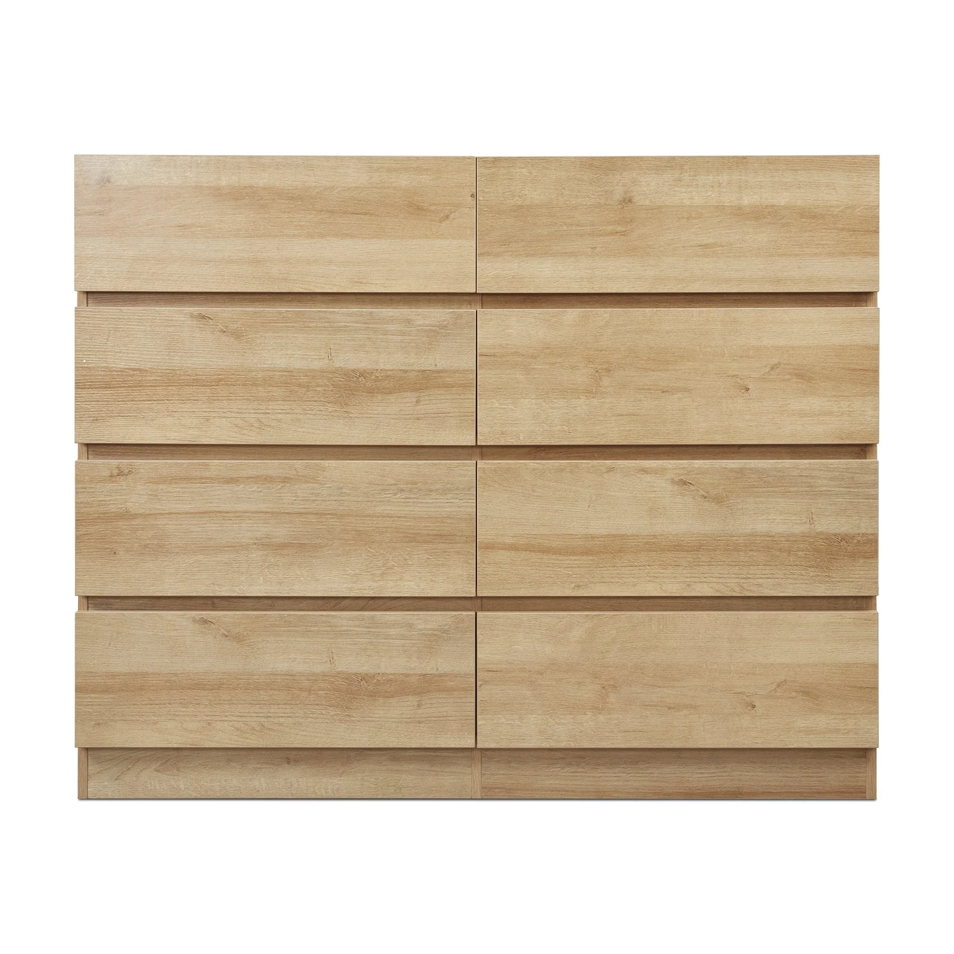 Harris 8 Drawers Low Boy - Oak - Image 10
