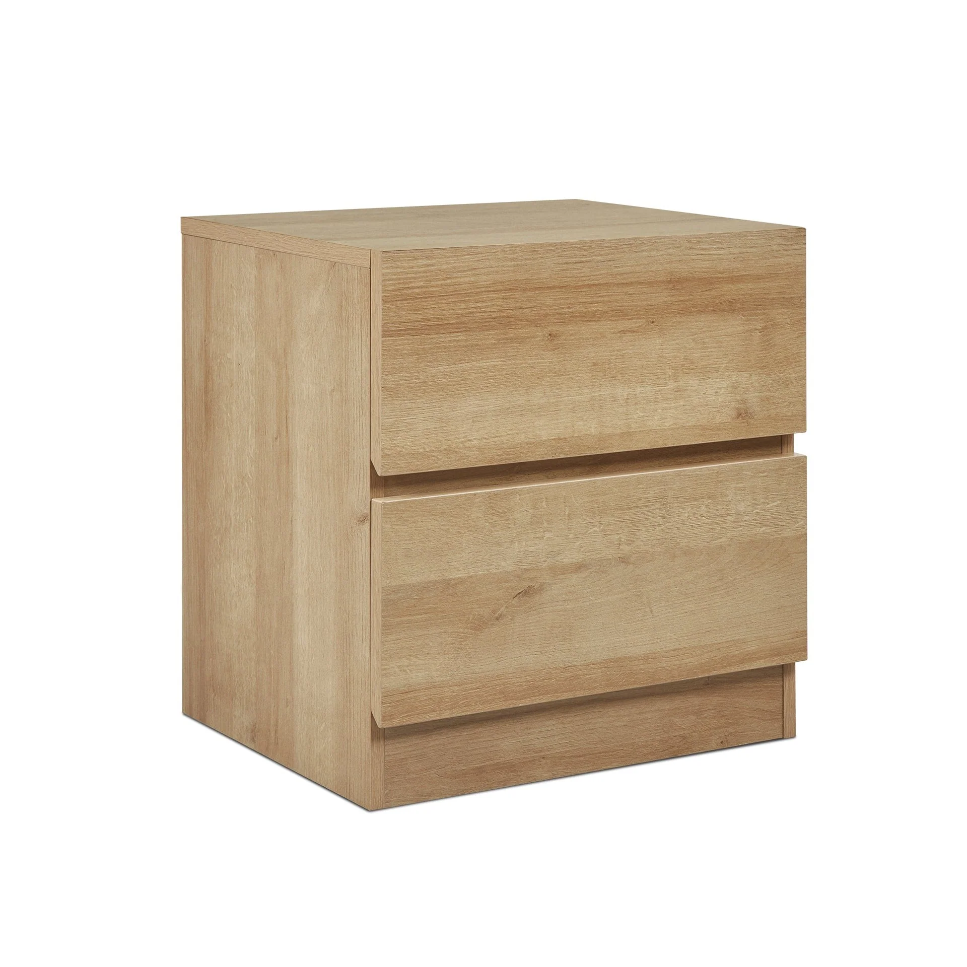 Harris Wooden Bedside Table - Oak - Image 9