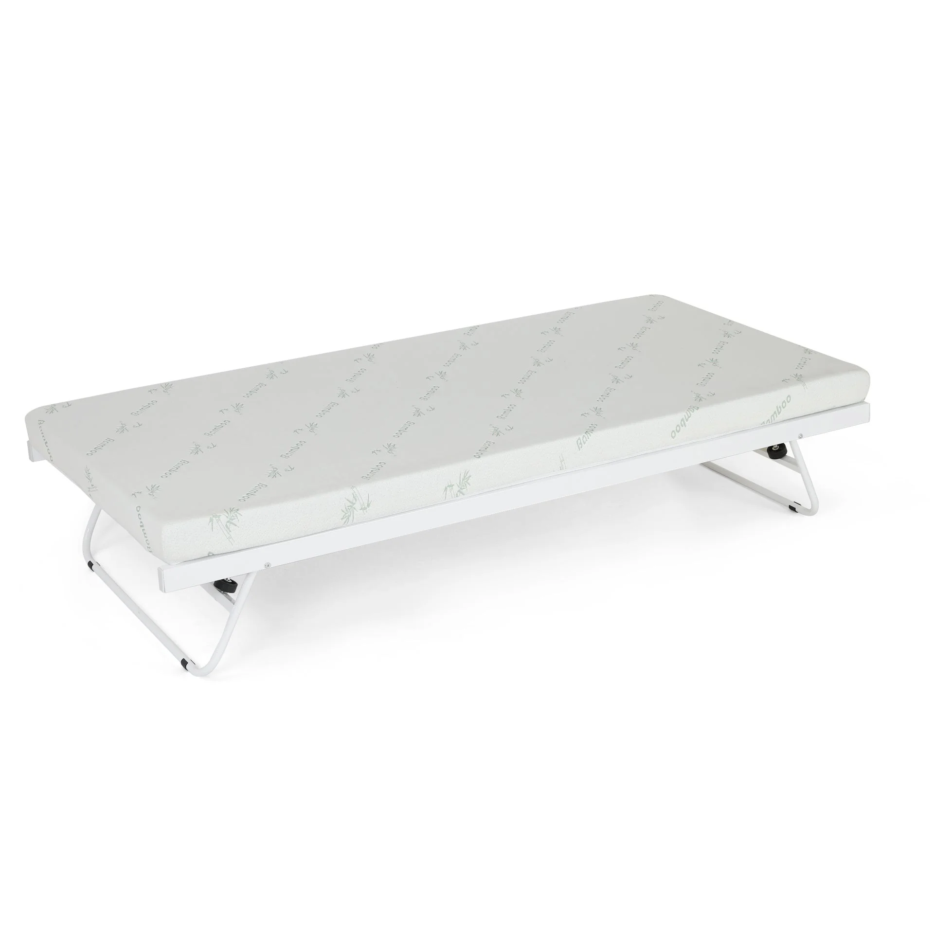 Hartz Single Metal Trundle Bed Frame - White - Image 11