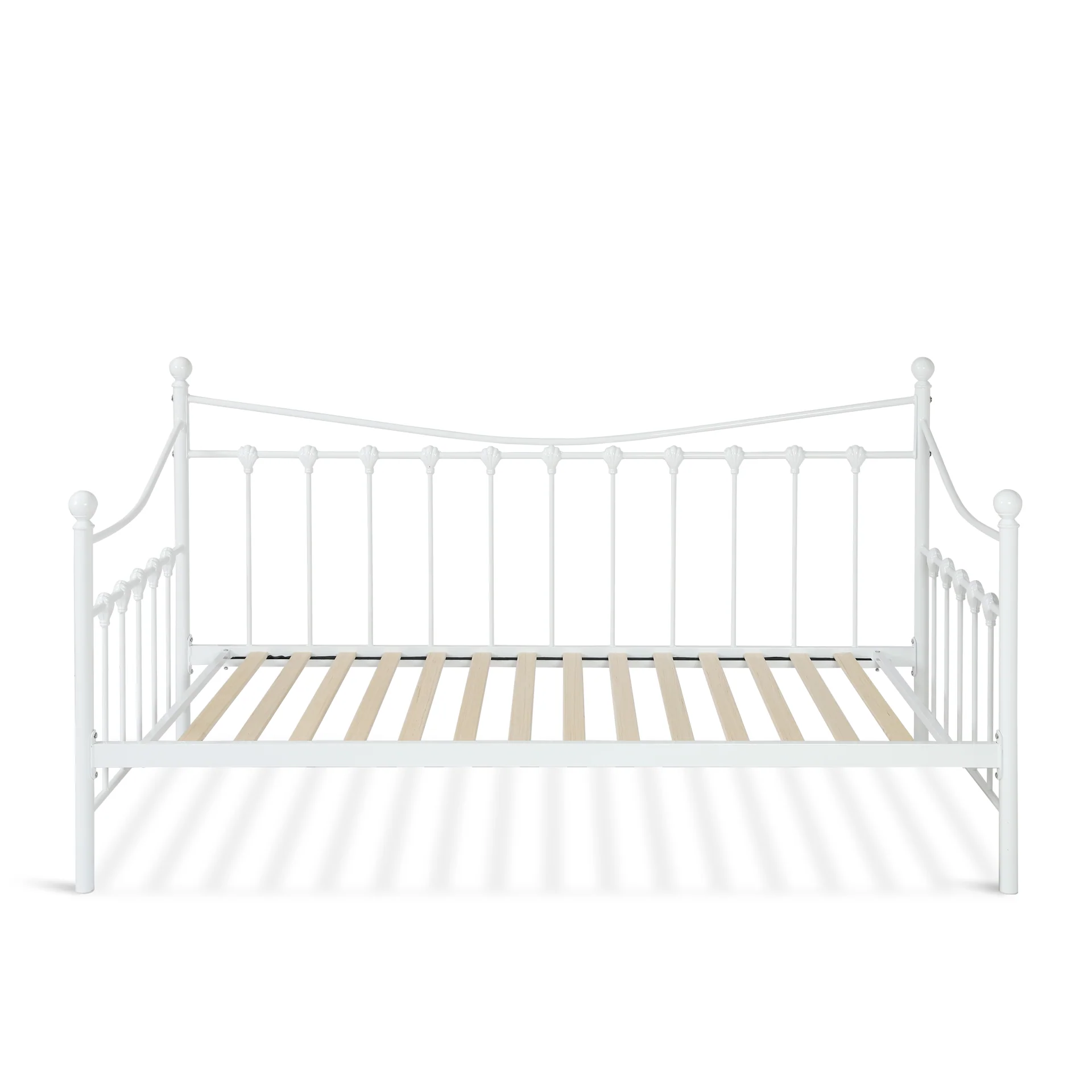Hartz Single Metal Day Bed - White - Image 8