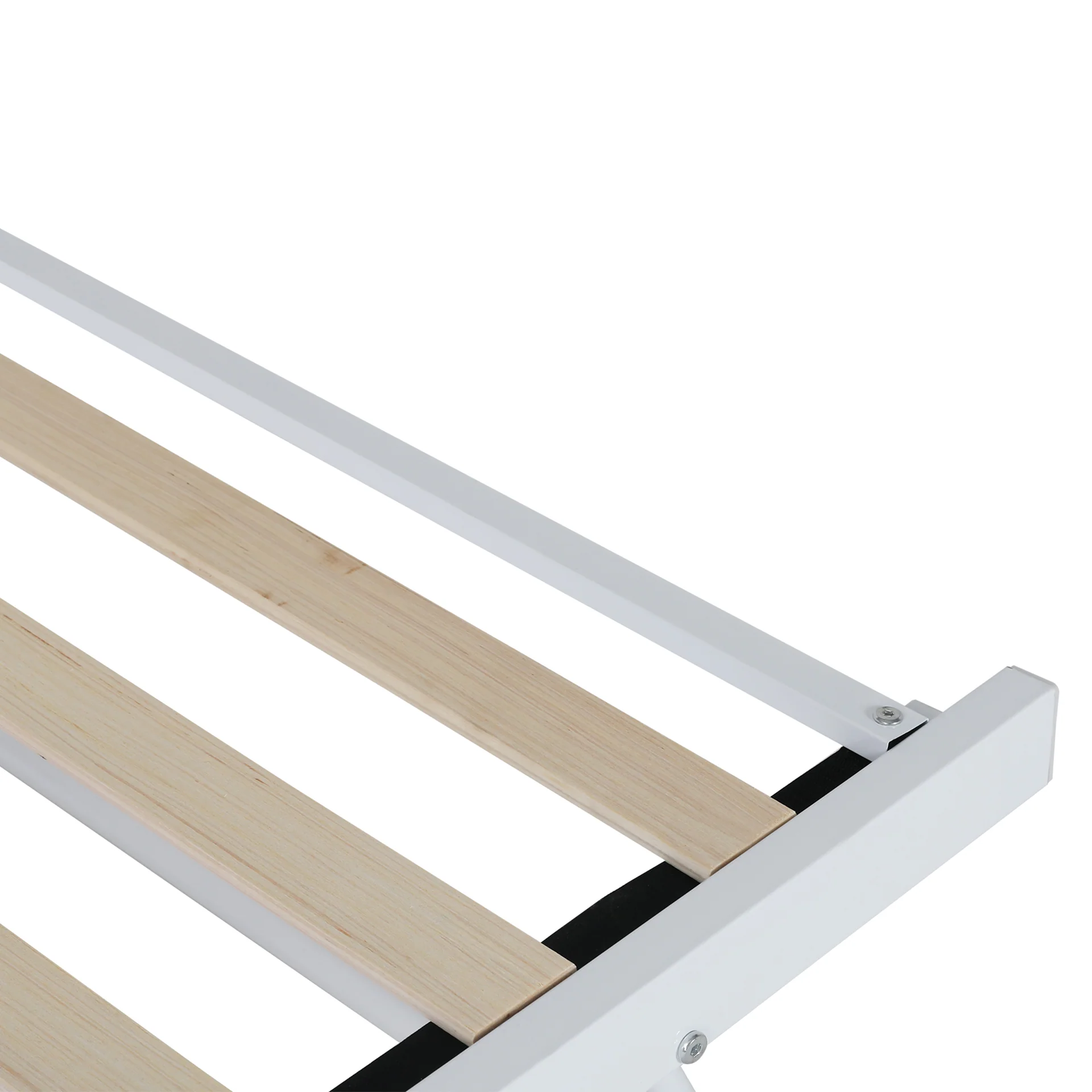 Hartz Single Pull Out Bed Frame - White - Image 11