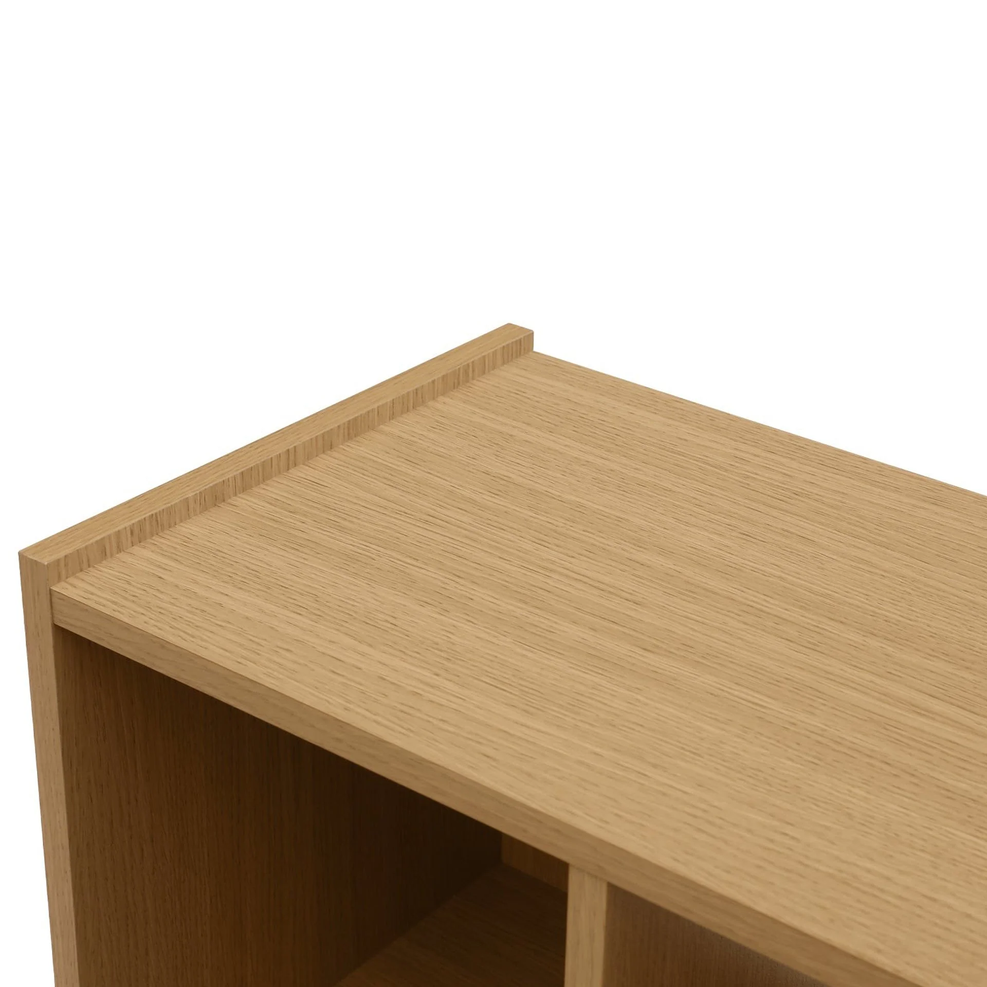 Haruru Bookshelf Storage Shelf - Oak - Image 7