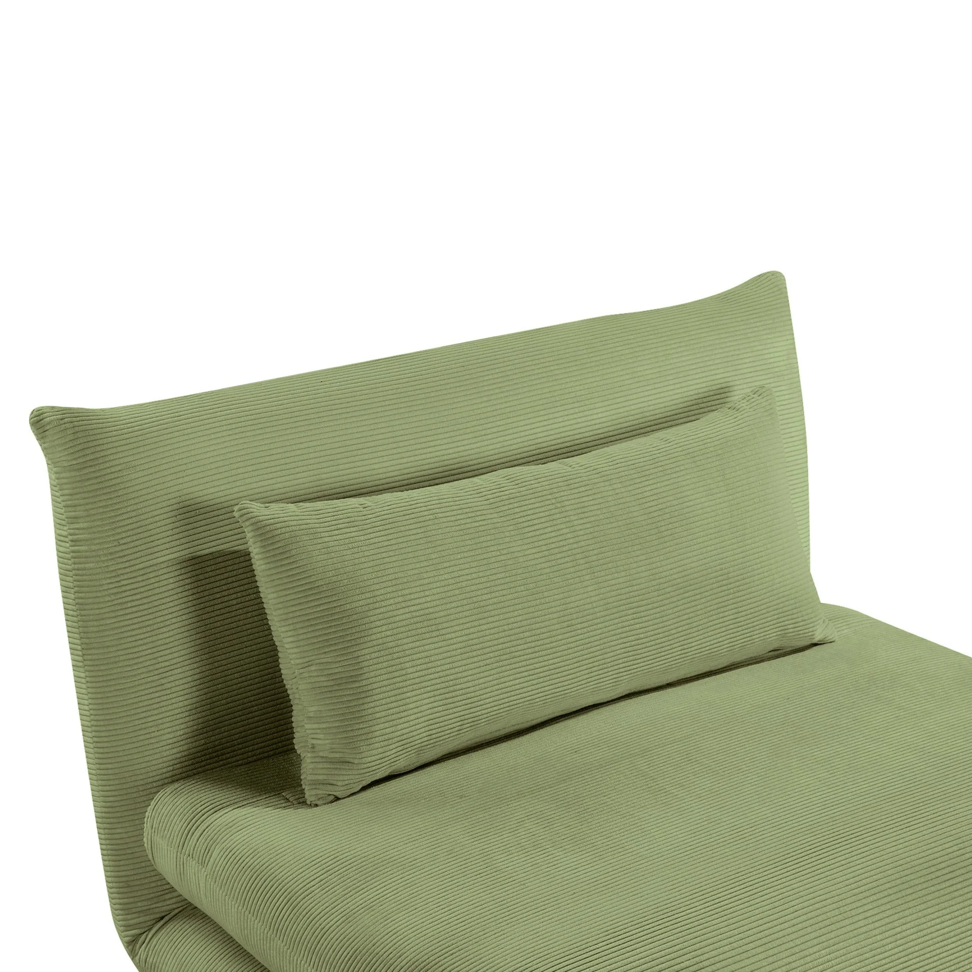 Hastings 1 Seater Fold-Out Sofa Bed - Olive - Image 11
