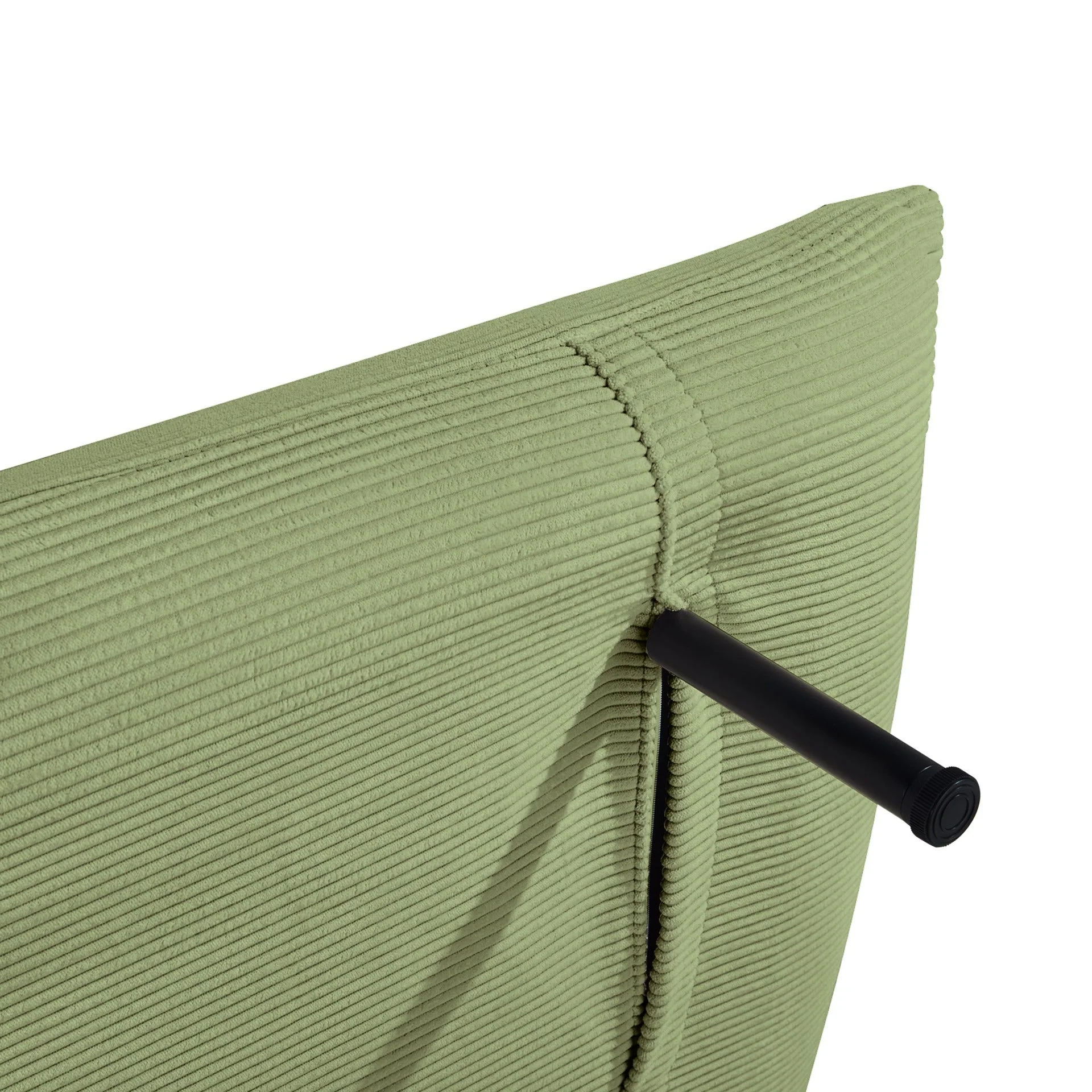Hastings 1 Seater Fold-Out Sofa Bed - Olive - Image 14