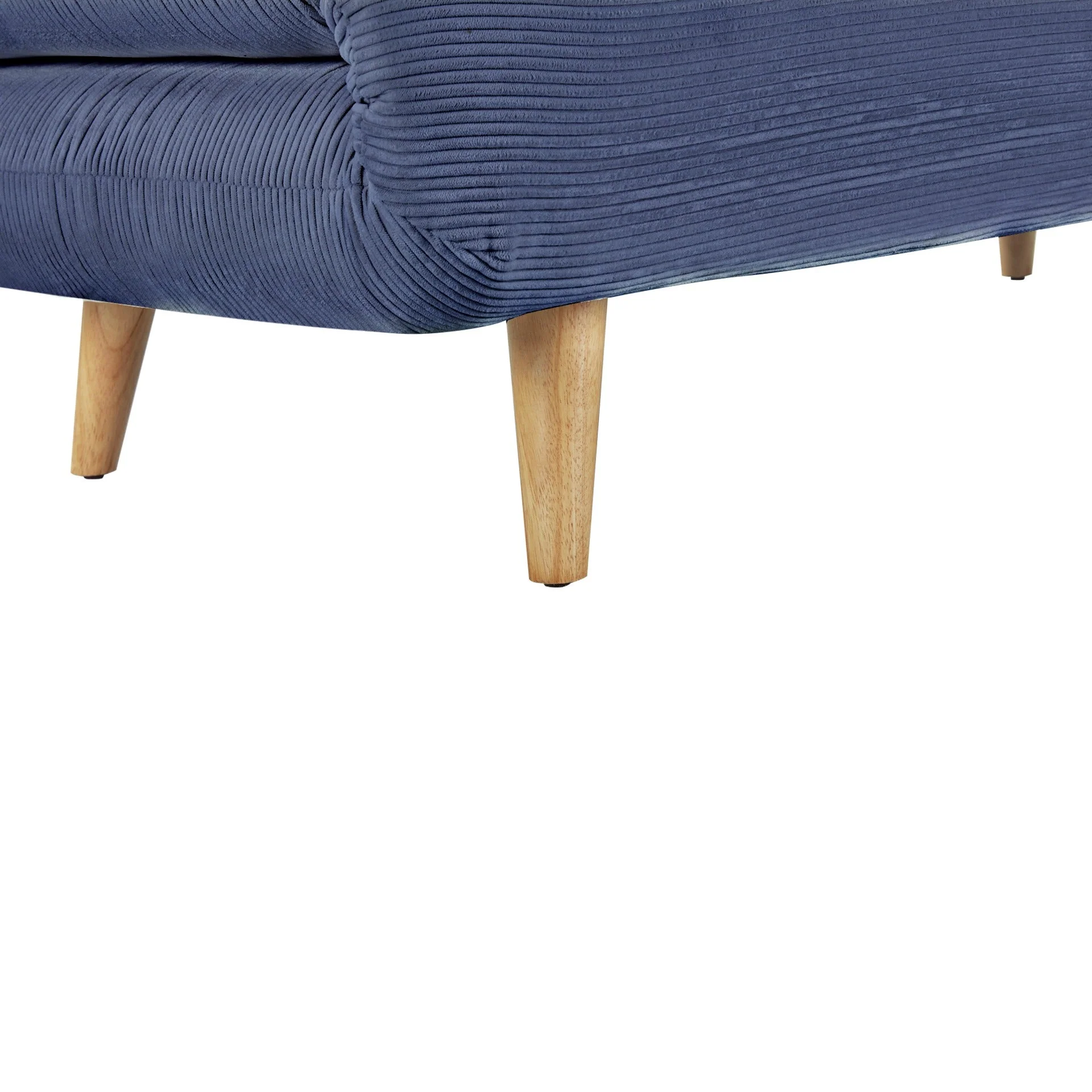 Hastings 2 Seater Fold-Out Sofa Bed - Navy Blue - Image 13