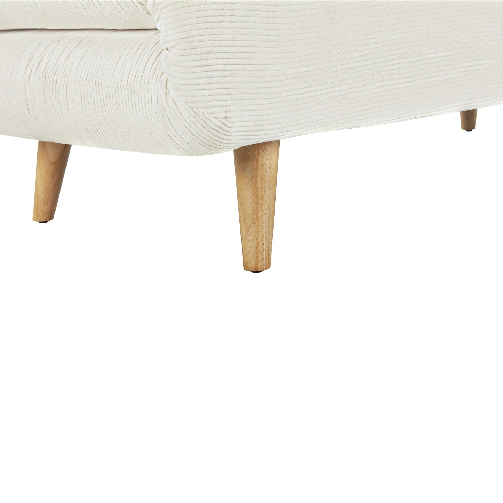 Hastings 2 Seater Fold-Out Sofa Bed - Beige - Image 14