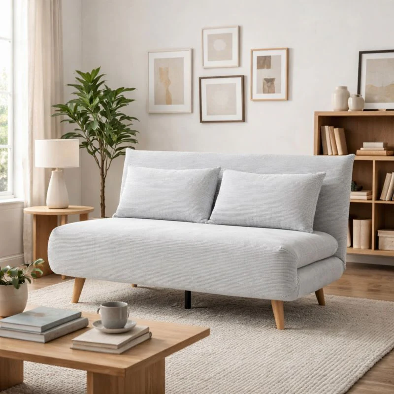 Hastings 2 Seater Fold-Out Sofa Bed - Grey