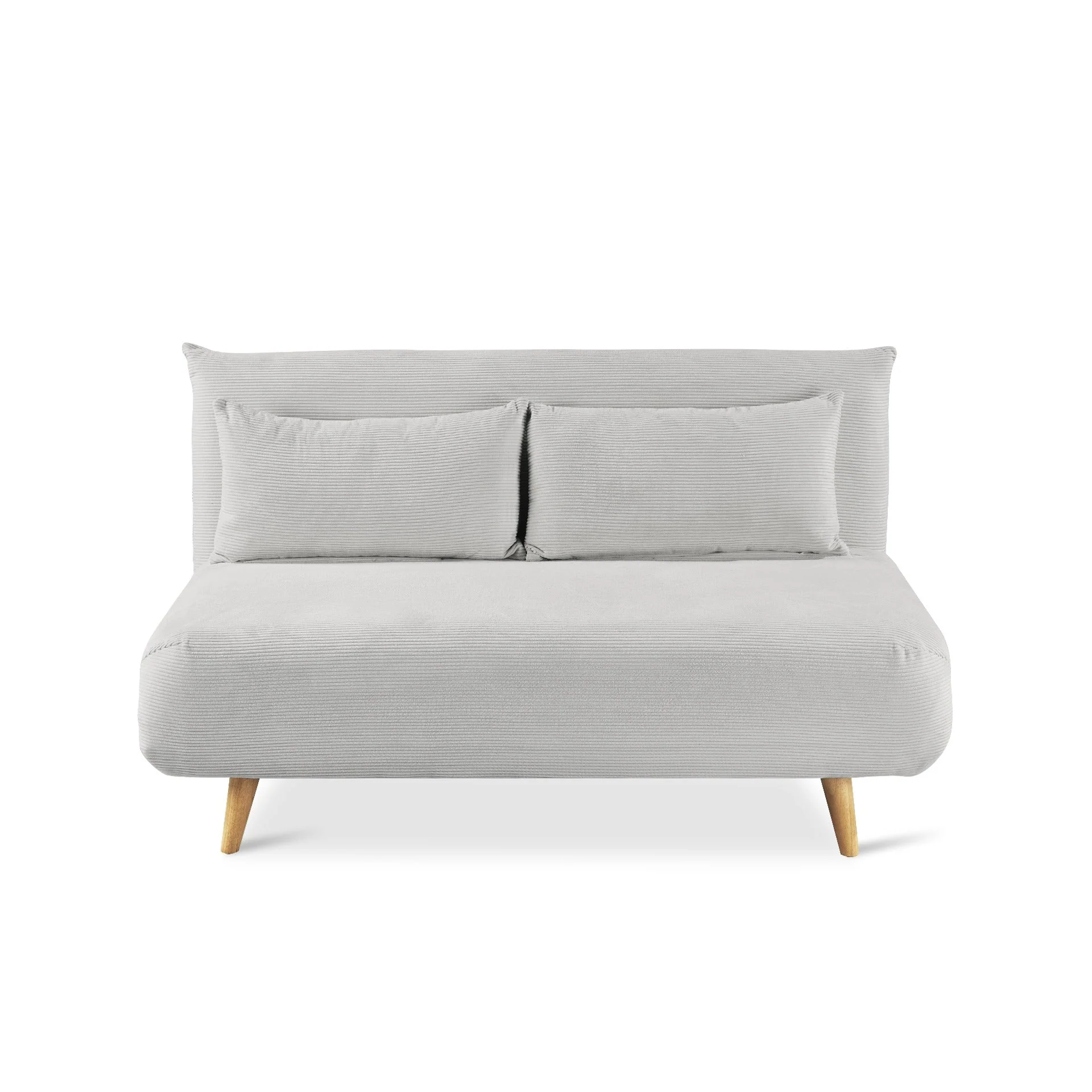Hastings 2 Seater Fold-Out Sofa Bed - Grey - Image 8