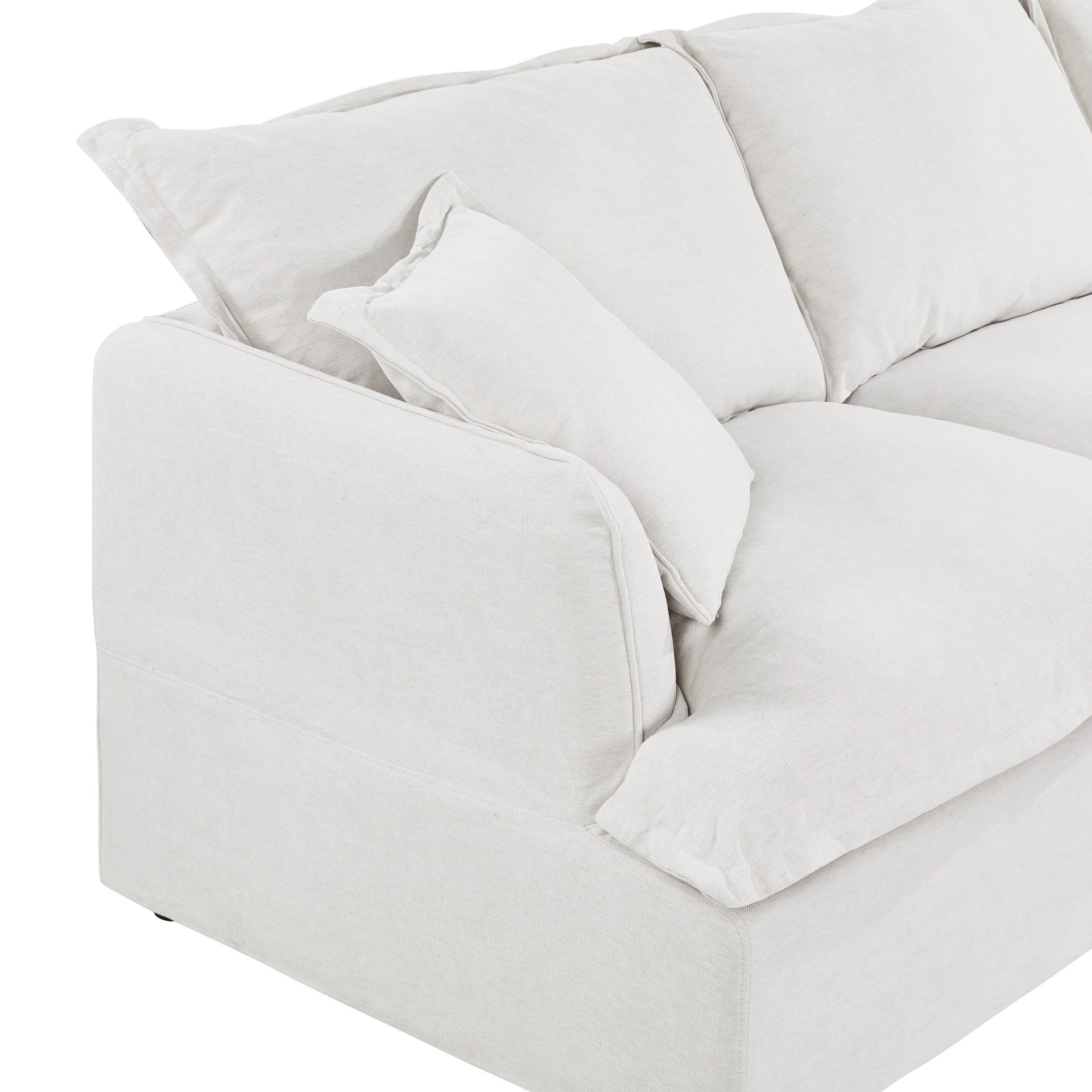 Haworth Modular Sofa - Silver Cloud - Image 11