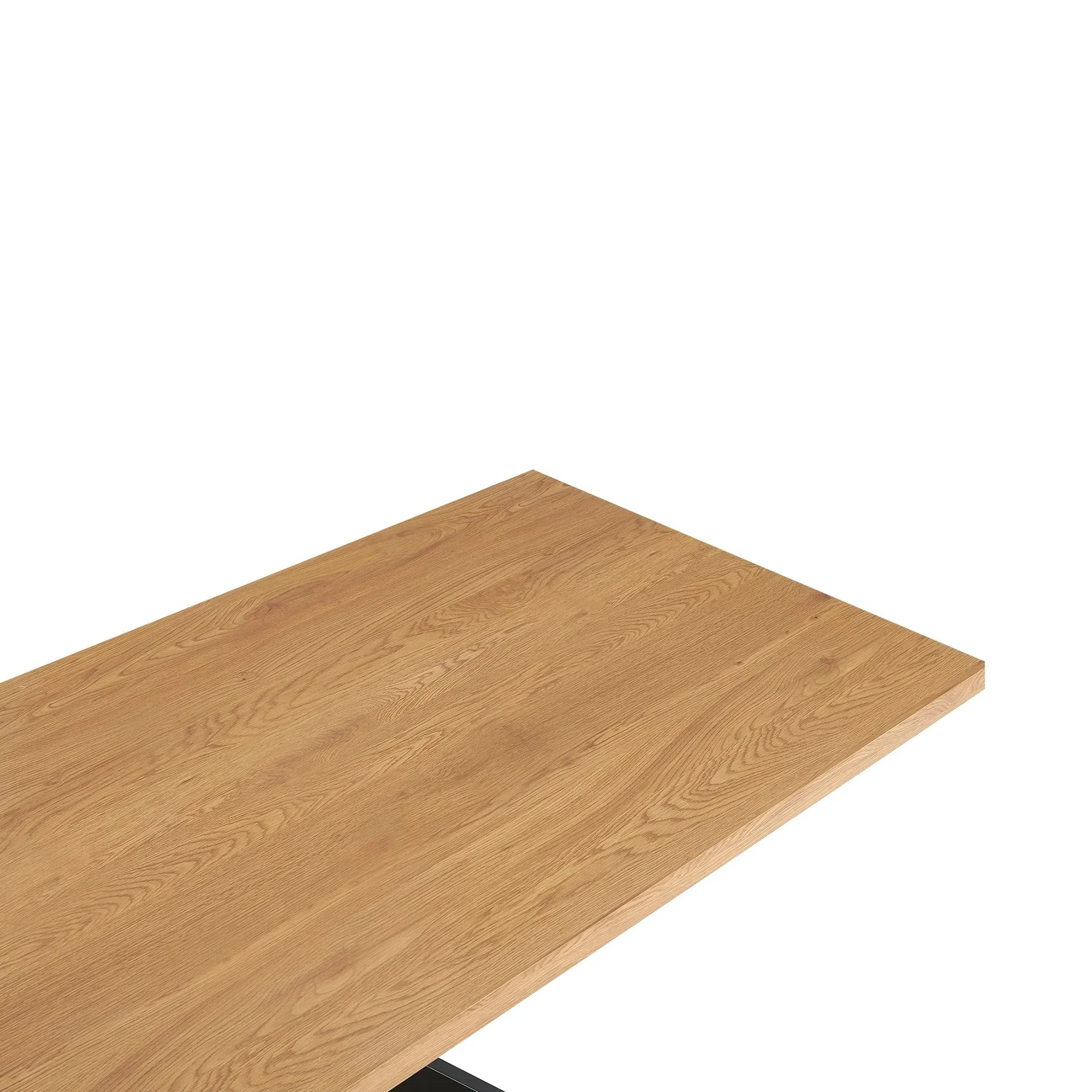 Hayden Rectangle Dining Table 200 x 95cm - Oak - Image 9