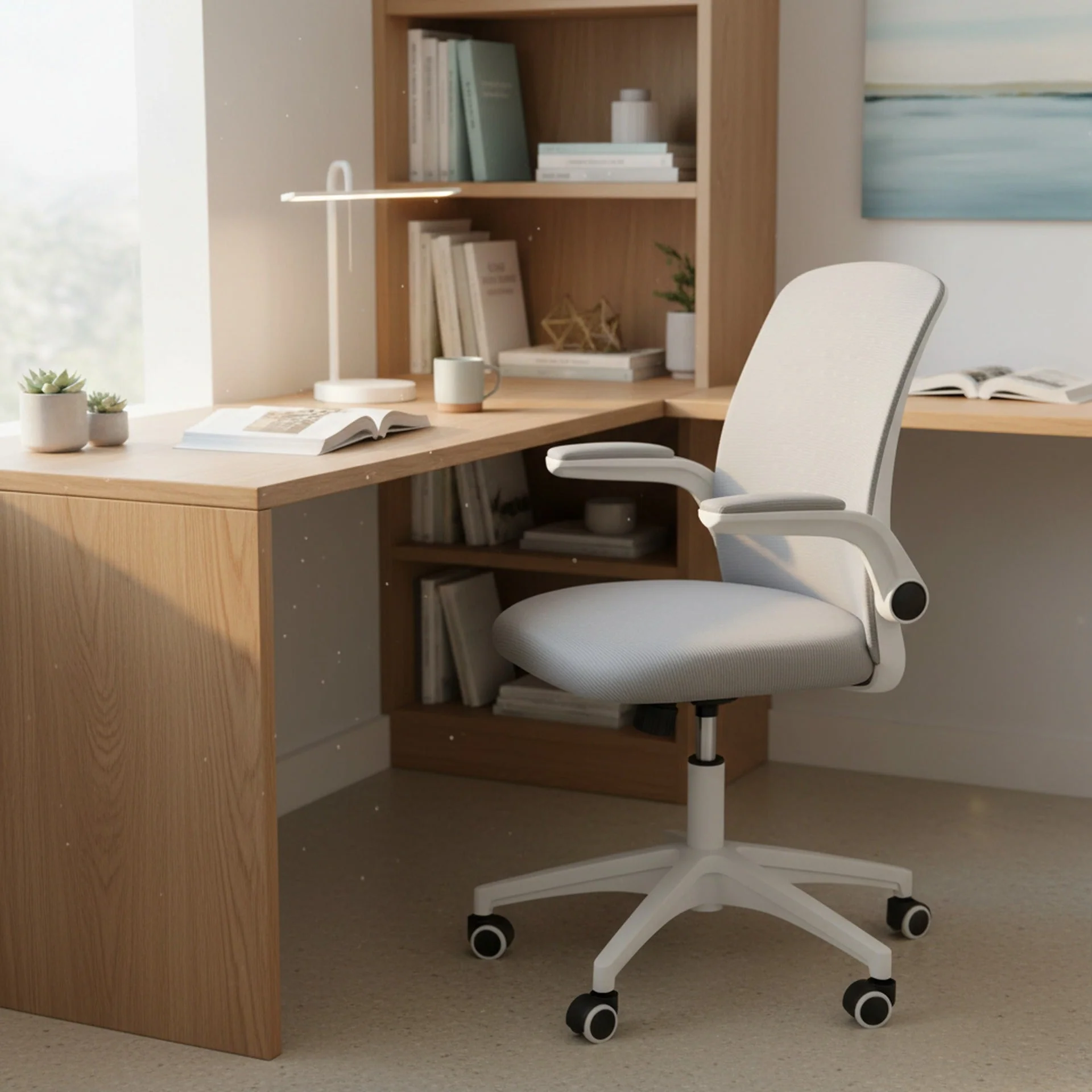 Hayes Office Chair - Grey - Image 2