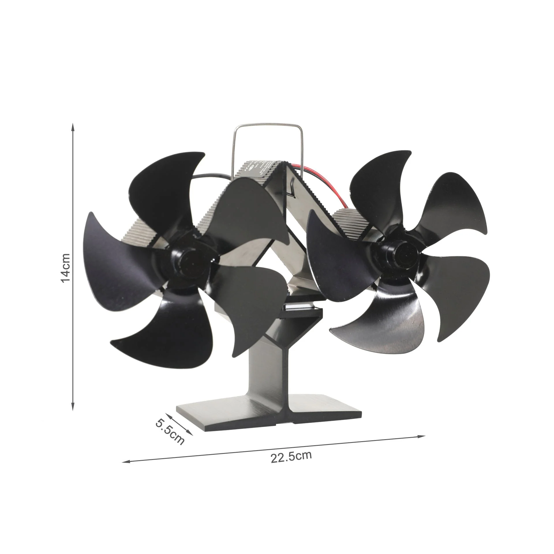 Heat Powered Stove Fan 10 Blades - Image 5