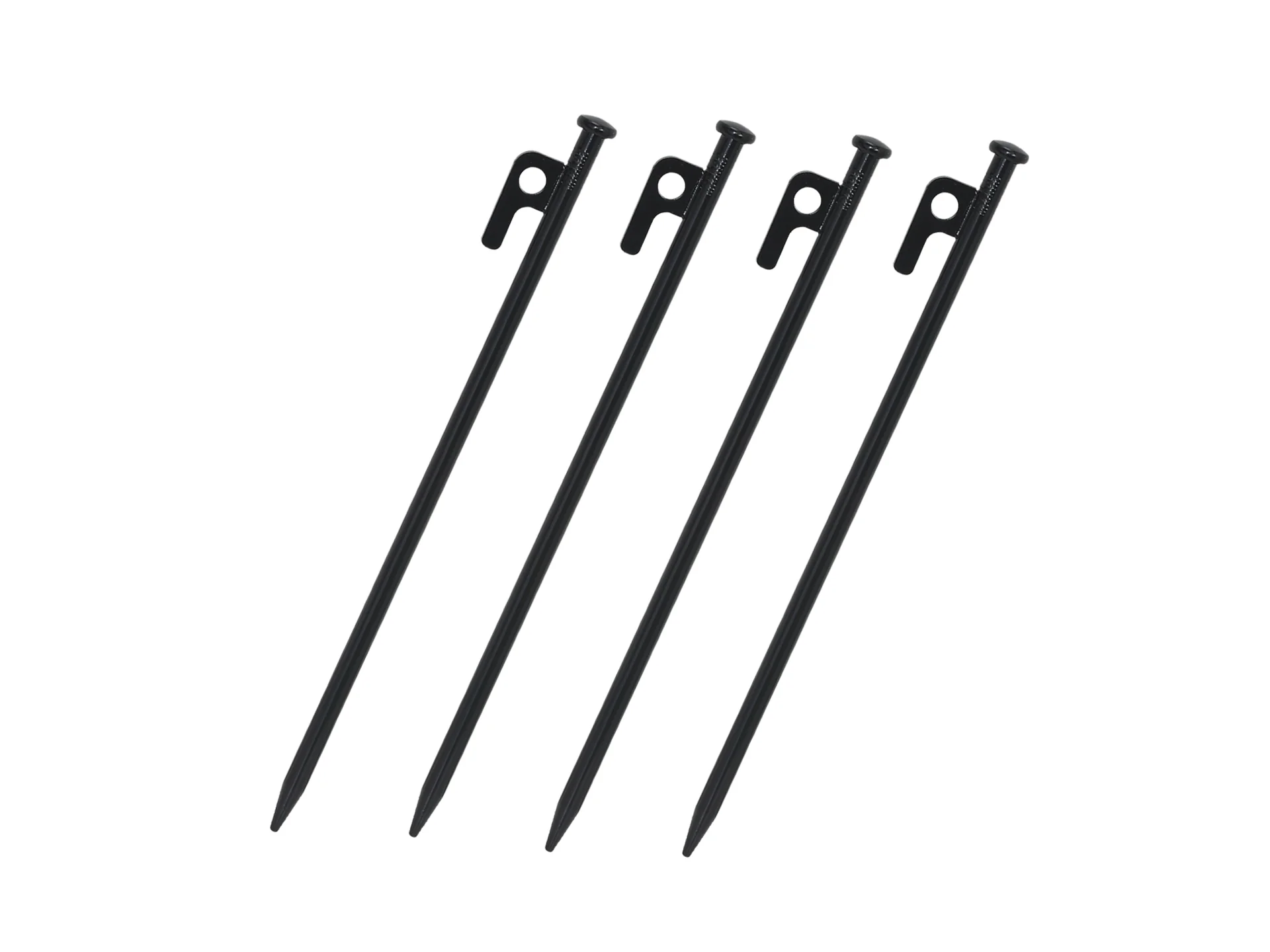 Heavy Duty Tent Stakes with Tent Ropes 30cm - Set of 4 - Image 2