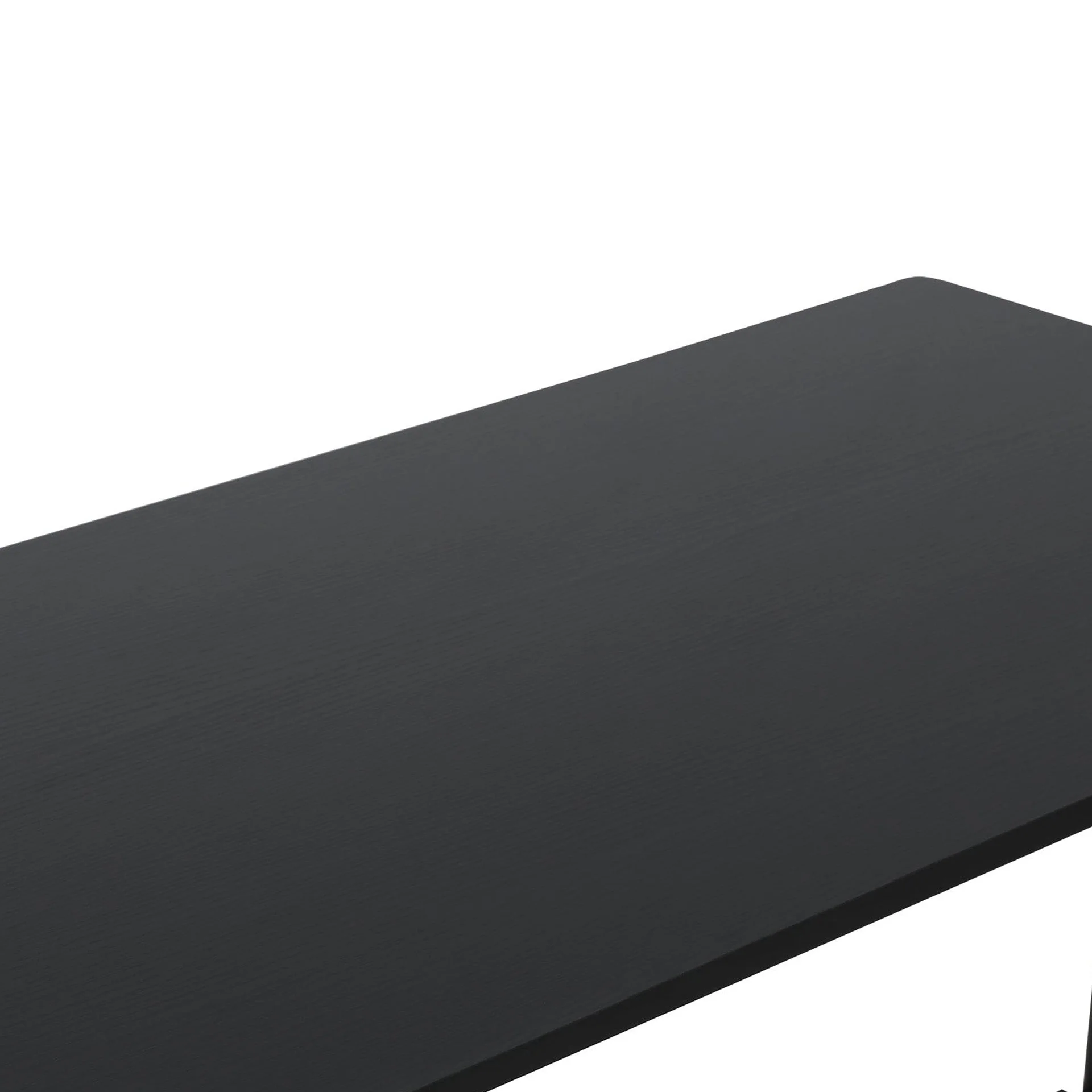 Hector 140cm Height-Adjustable Computer Desk - Black - Image 5