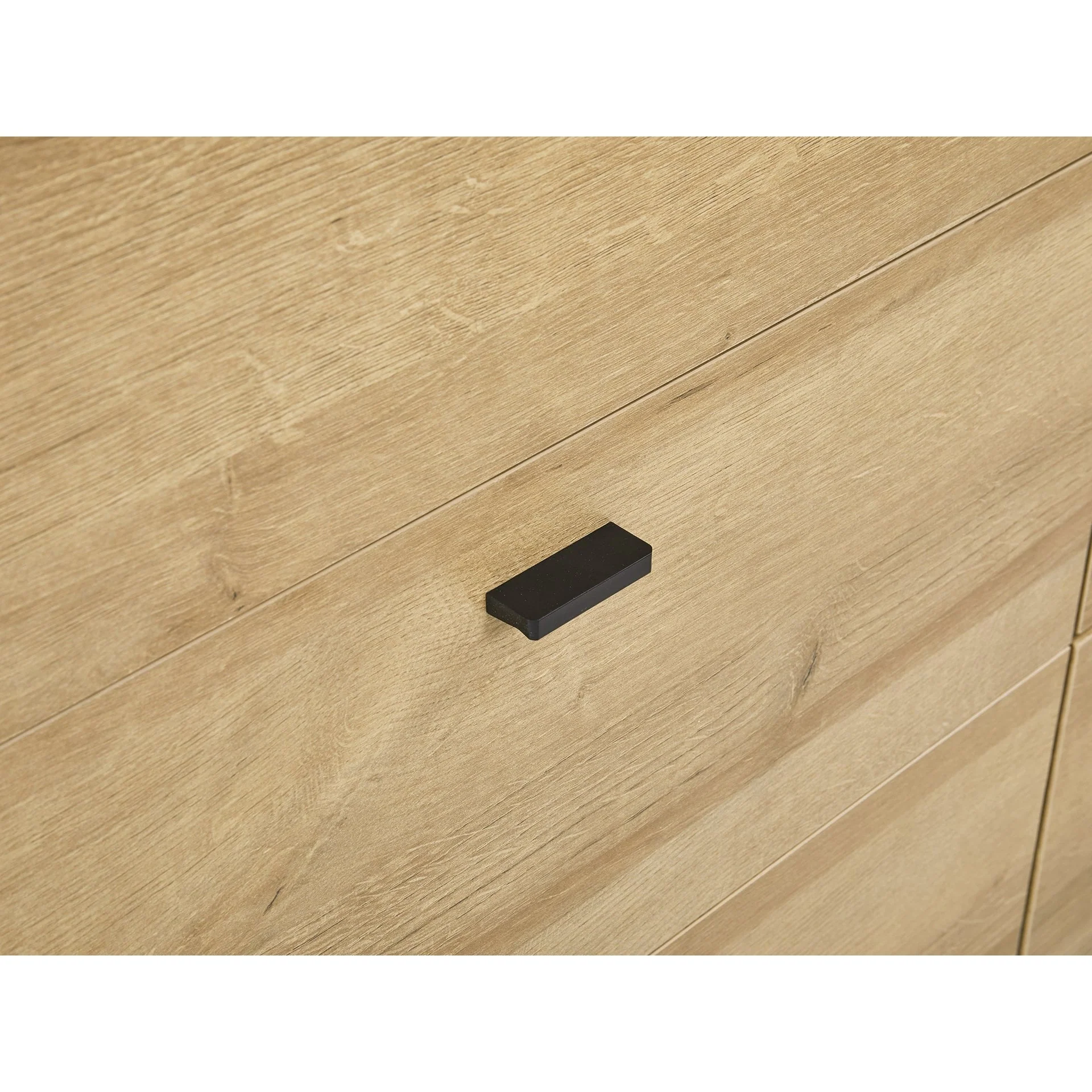 Hekla Low Boy 6 Drawer Chest Dresser - Oak - Image 8
