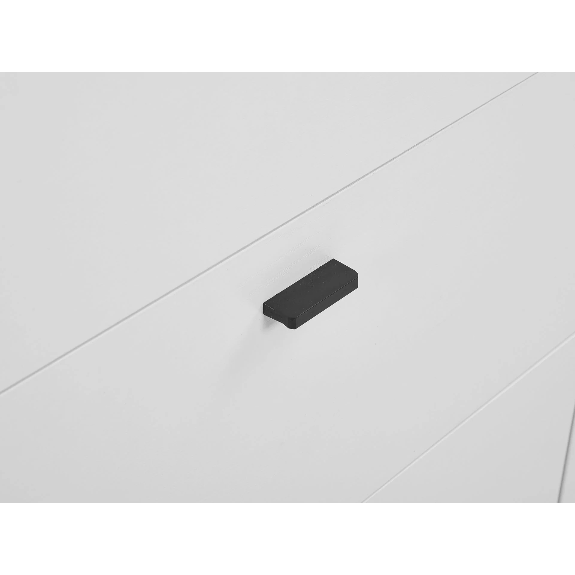 Hekla Low Boy 6 Drawer Chest Dresser - White - Image 12