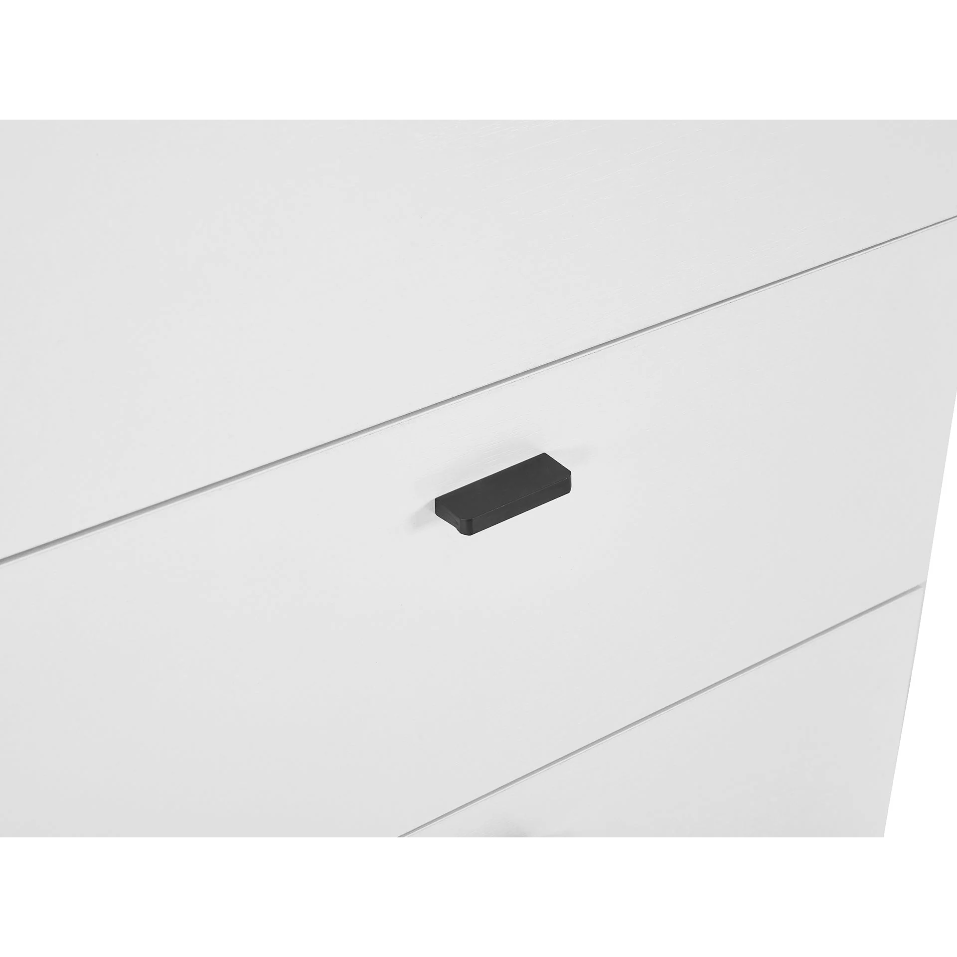 Hekla Tallboy 5 Drawer Chest Dresser - White - Image 8