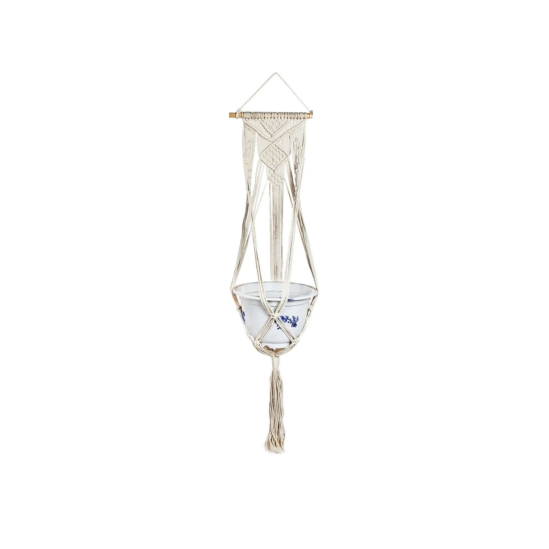 Hessian Macrame Rope Macrame Plant Hanger Macrame Pot Hanger - Braids - Image 4