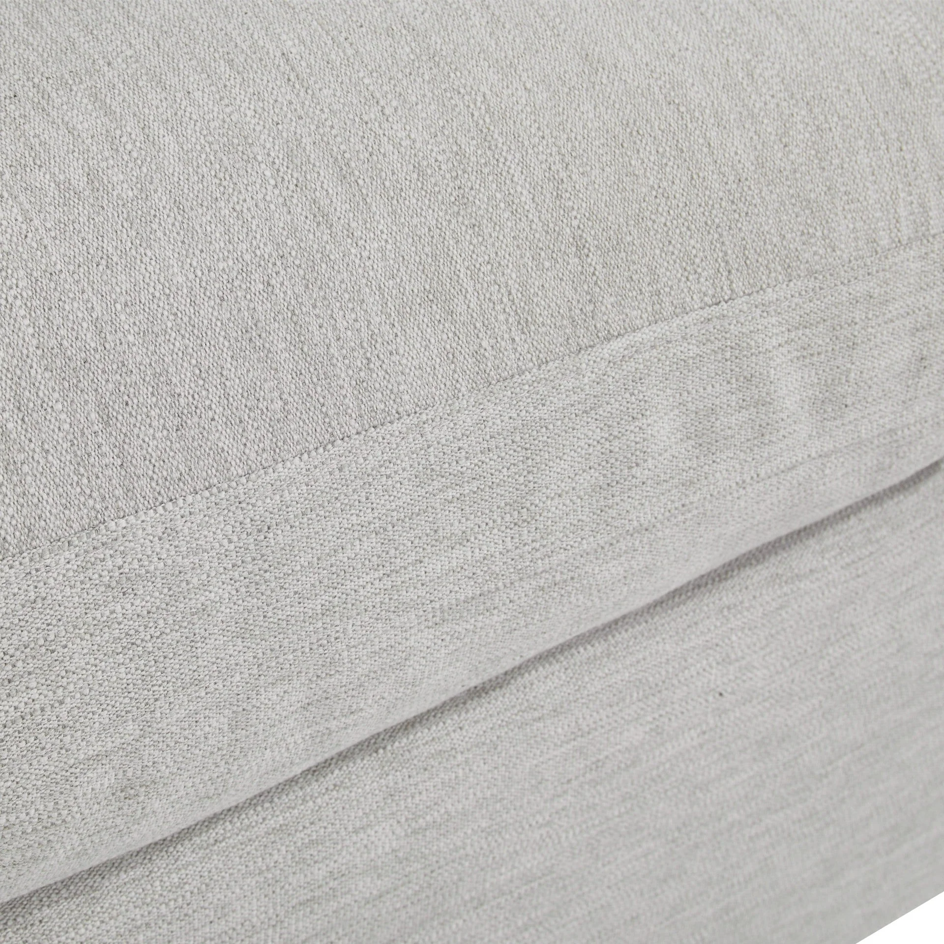 Hexham 3 Seater Modular Sofa with Ottoman - Grey - Image 13