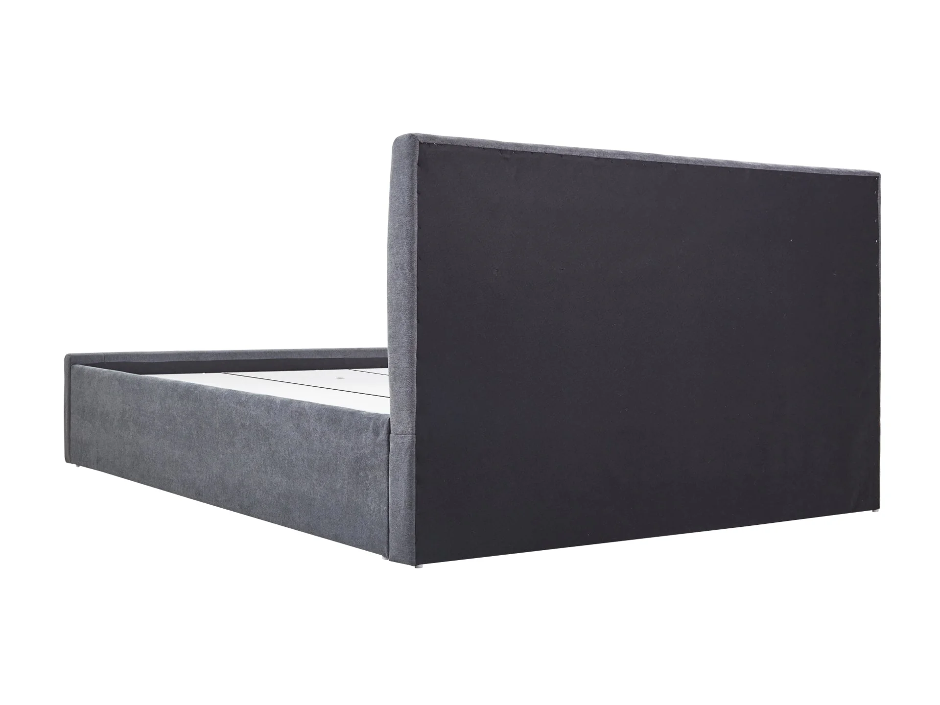 HLOLELA King Bed Frame with Storage - DARK GREY - Image 5