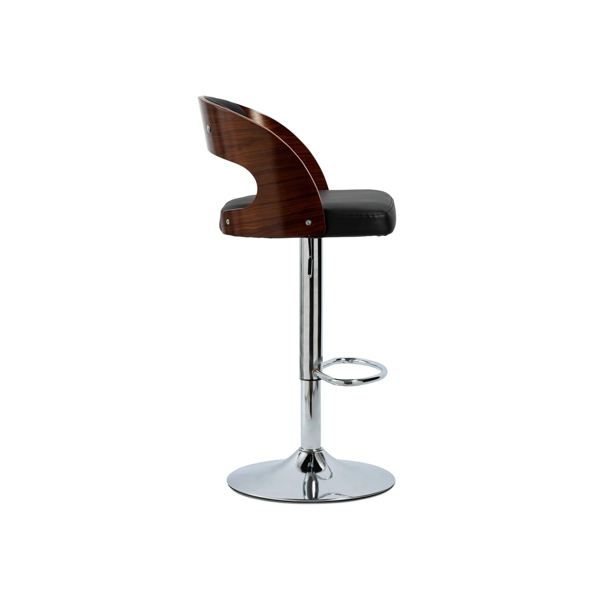 Holt Swivel Bar Stool - Black - Image 12