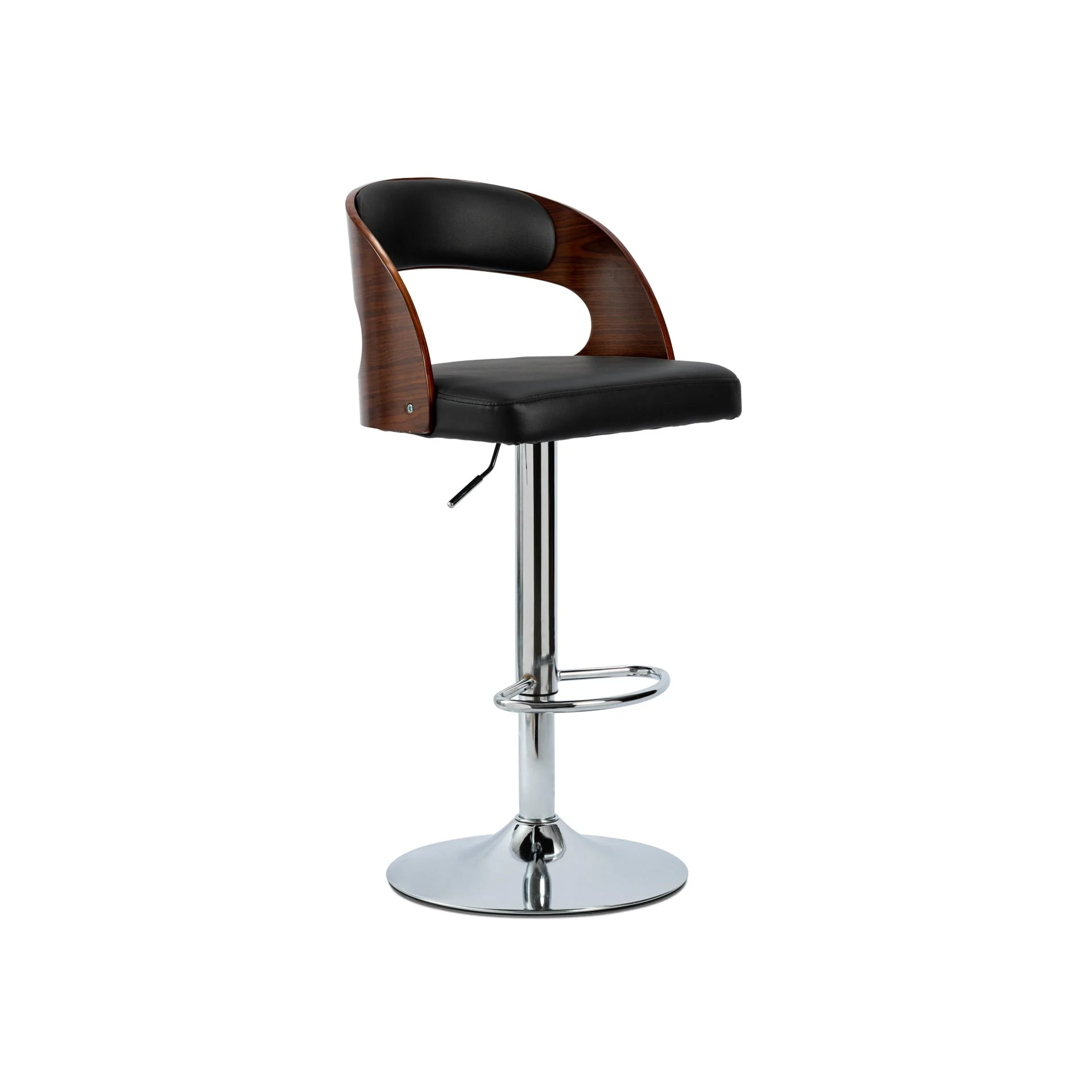 Holt Swivel Bar Stool - Black - Image 9