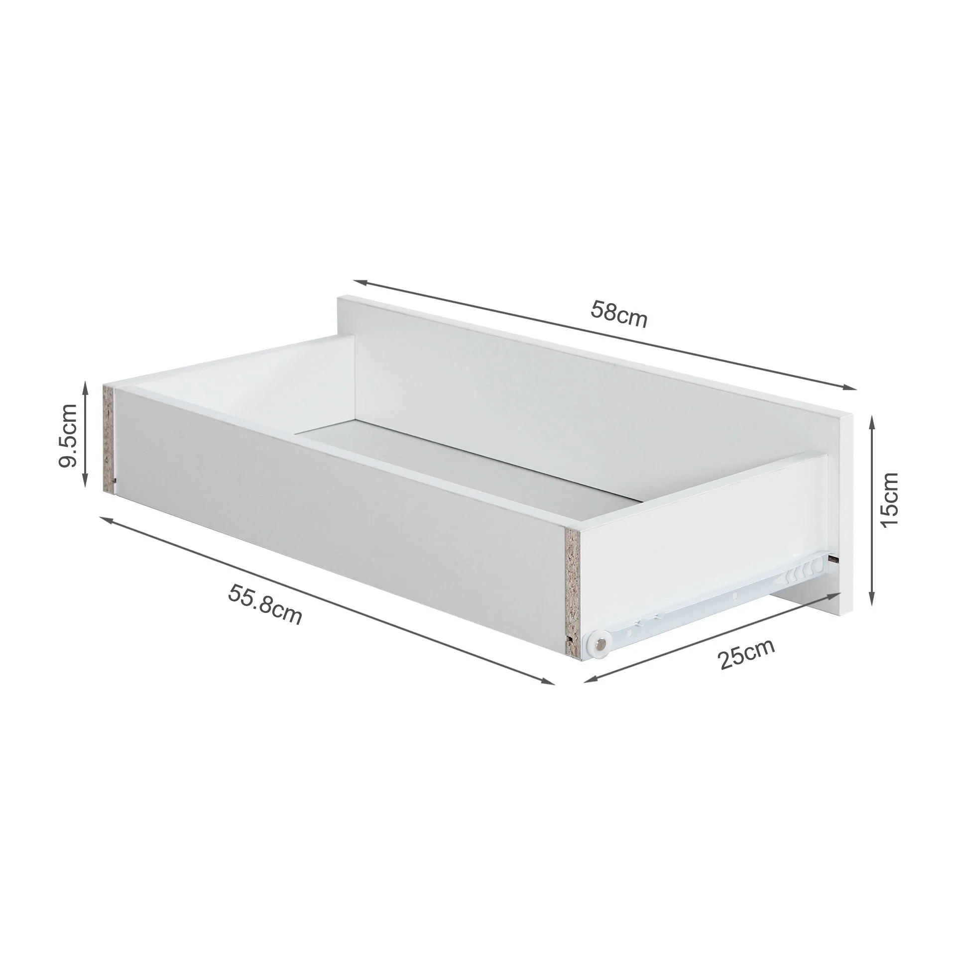 Horotea 4 Drawer Shoe Cabinet Storage Rack - White - Image 10
