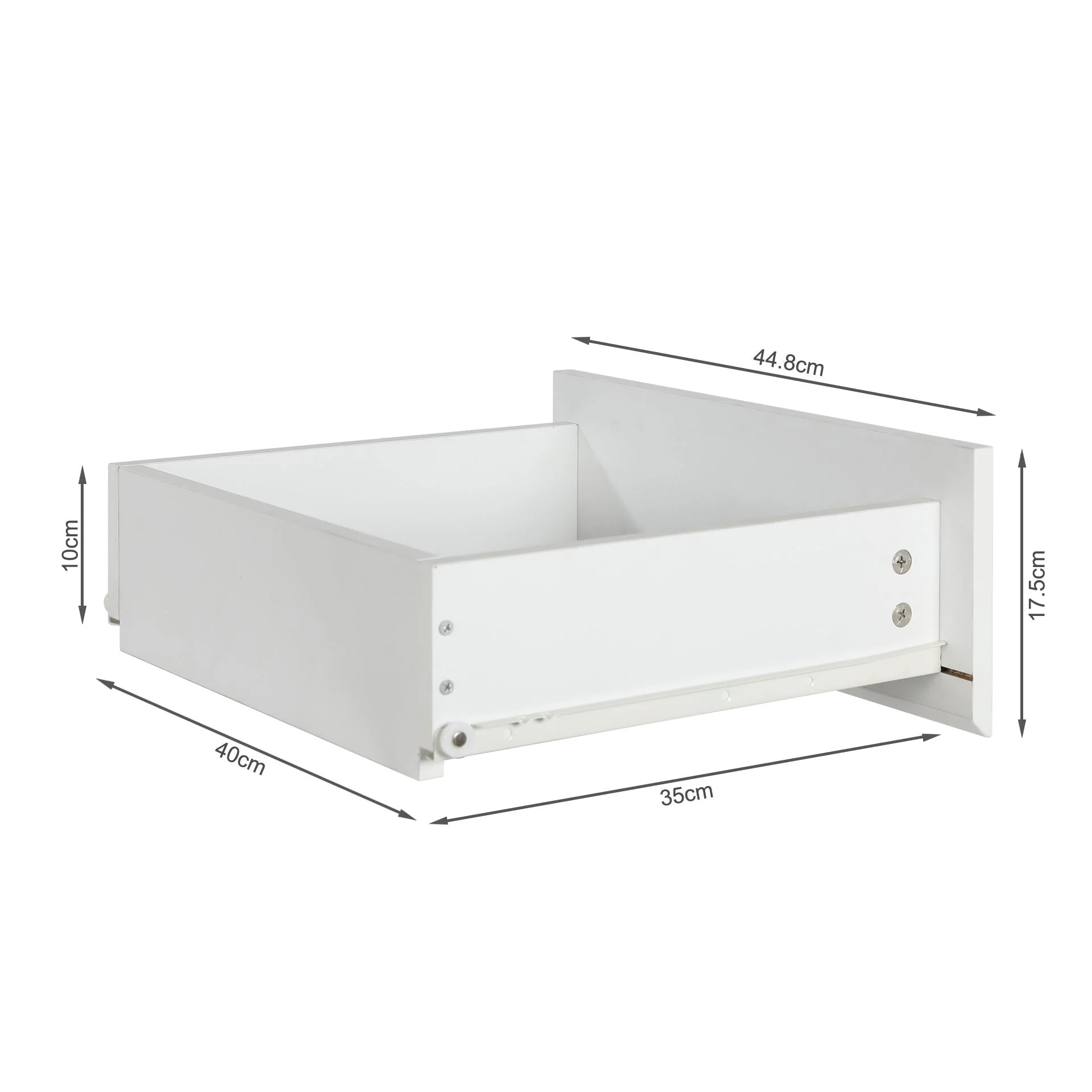 Hudson 1.35m Sideboard Buffet Table - White - Image 12