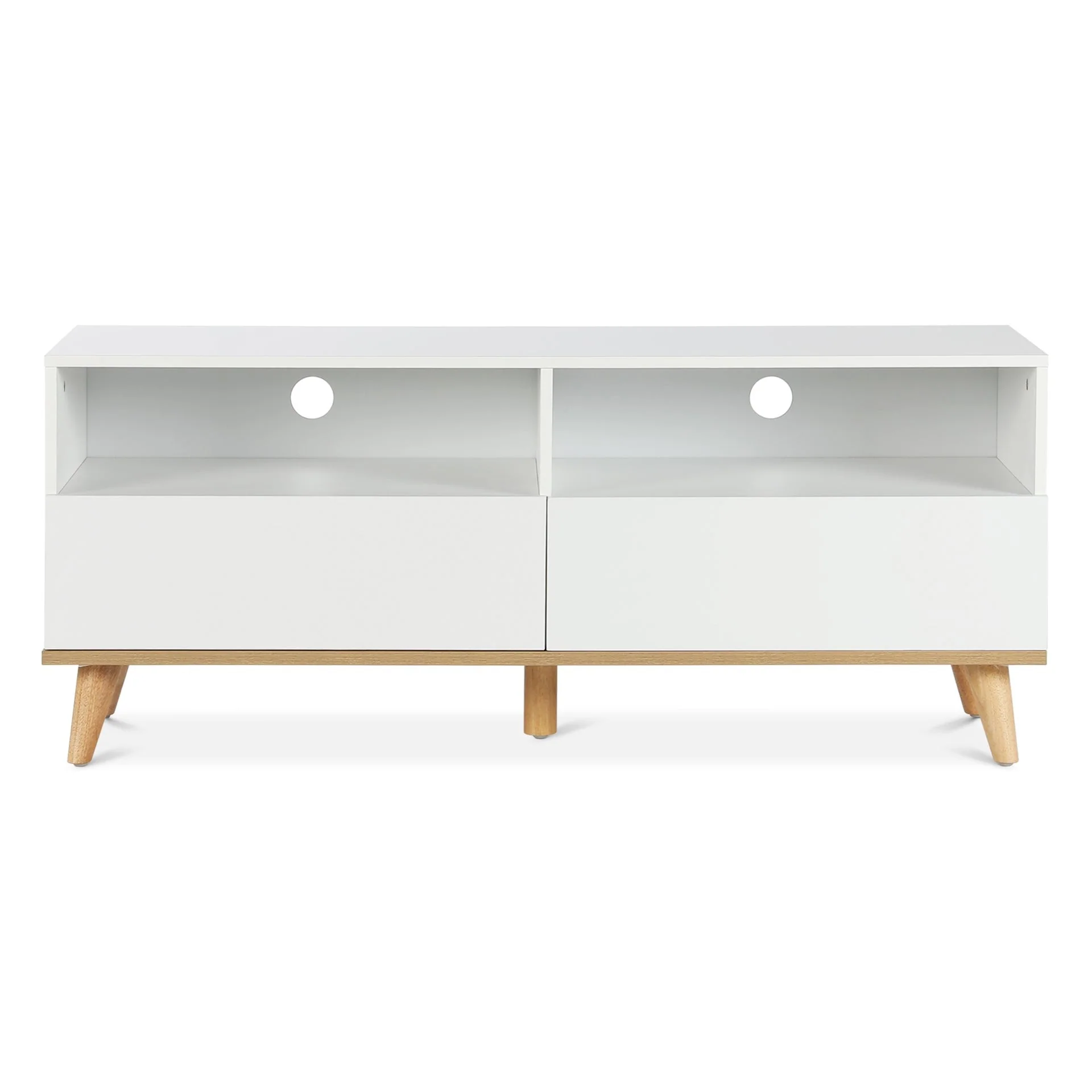 Hudson 1.3M Entertainment Unit - White - Image 6