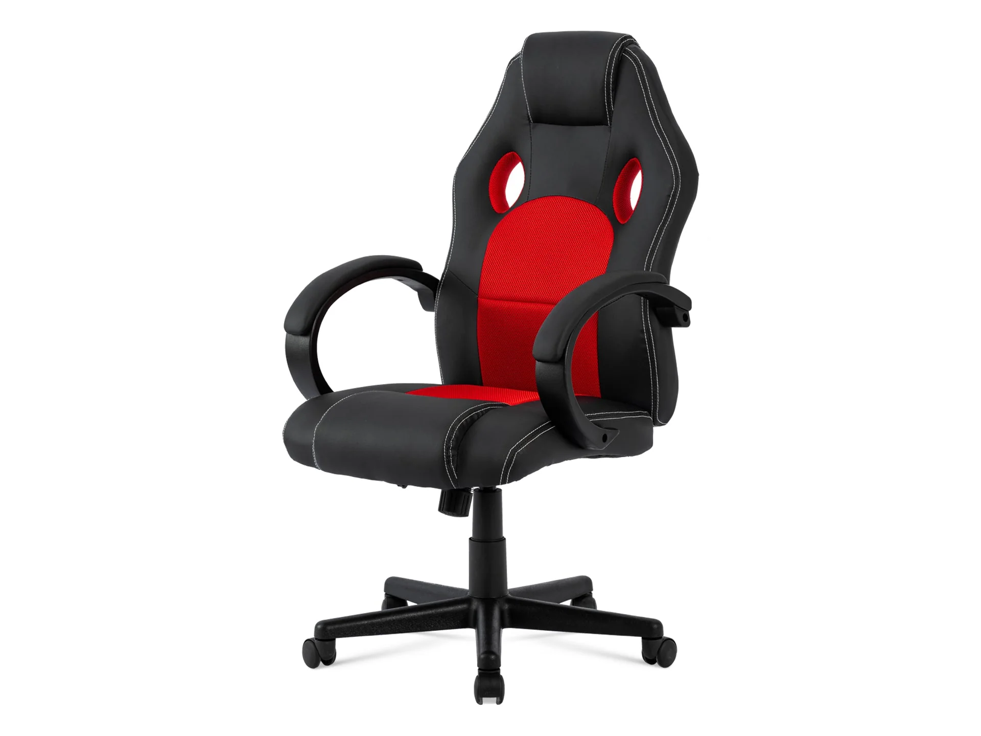 Hunter Gaming Chair - Black + Red - Image 4