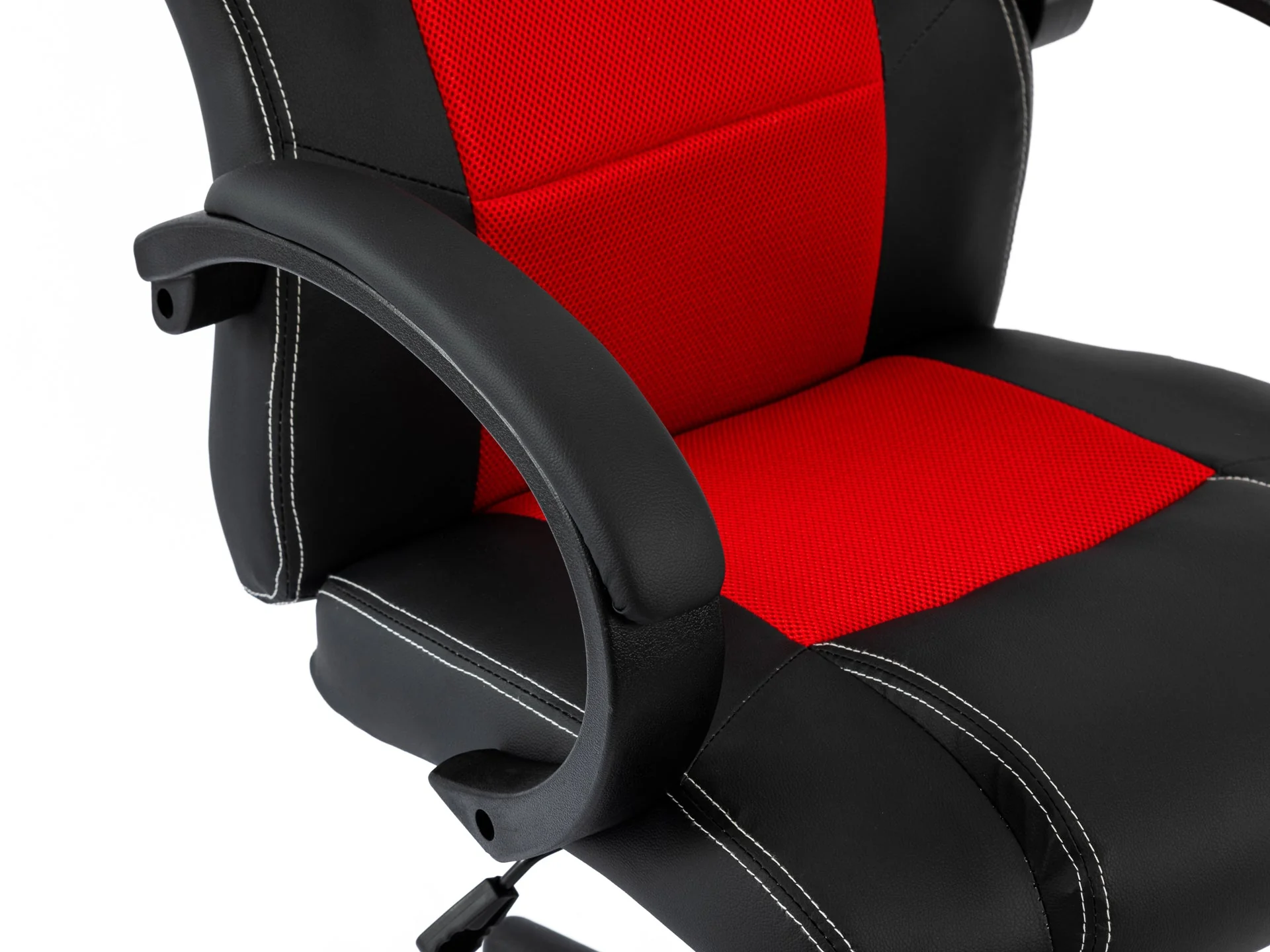 Hunter Gaming Chair - Black + Red - Image 6