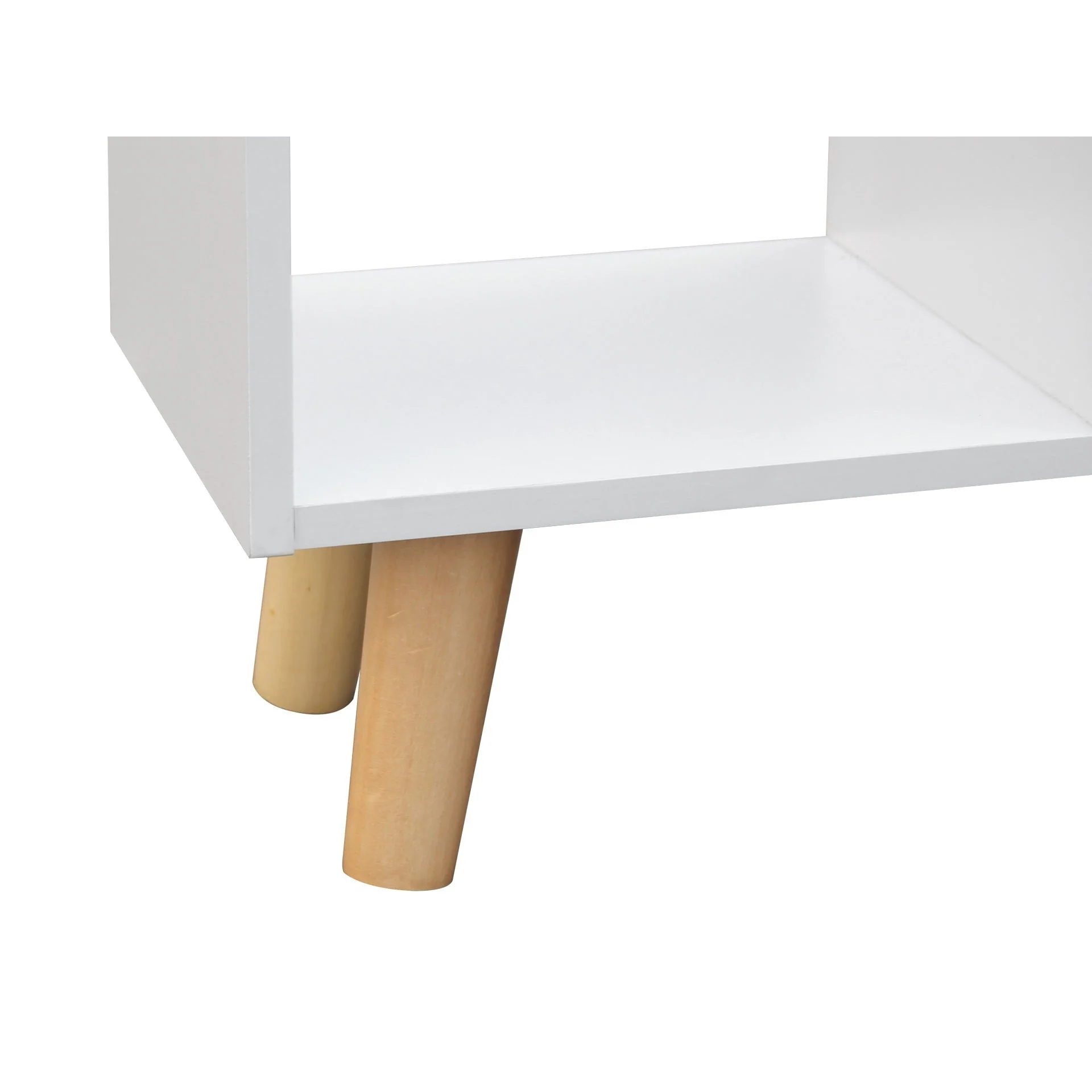Huron Bookshelf Display Shelf Storage Unit - White - Image 7