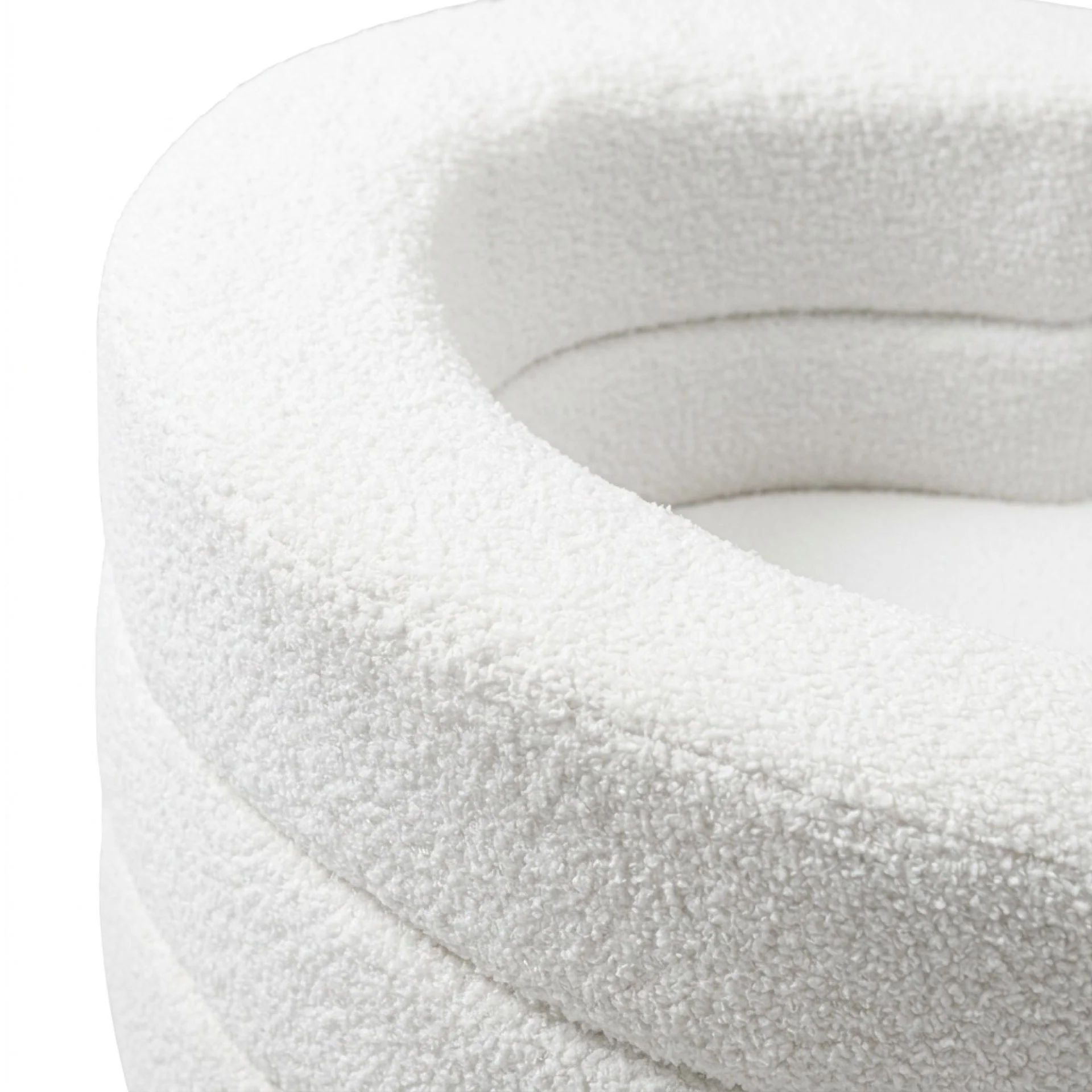 Hush Boucle Armchair - Beige - Image 10