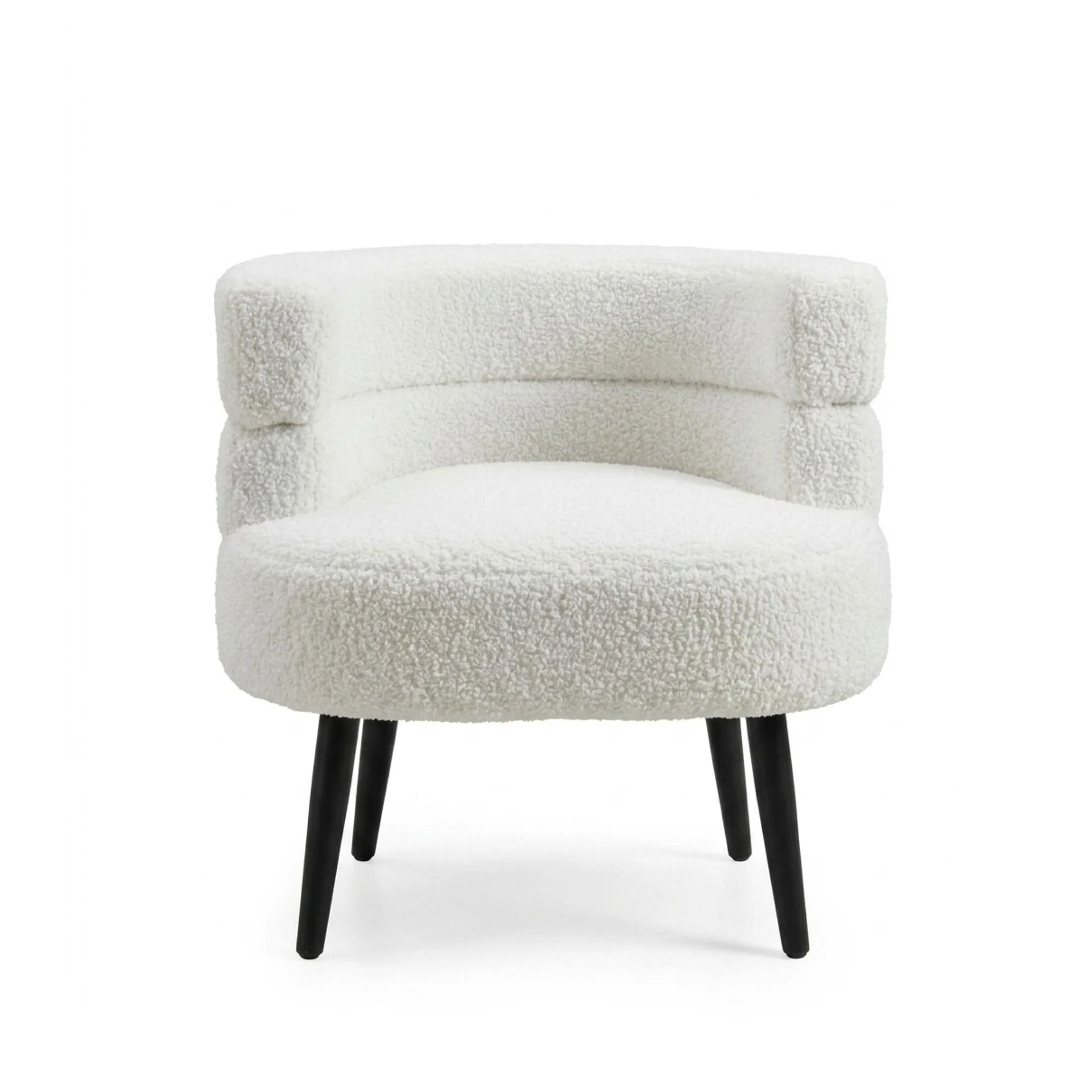 Hush Boucle Armchair - Beige - Image 8
