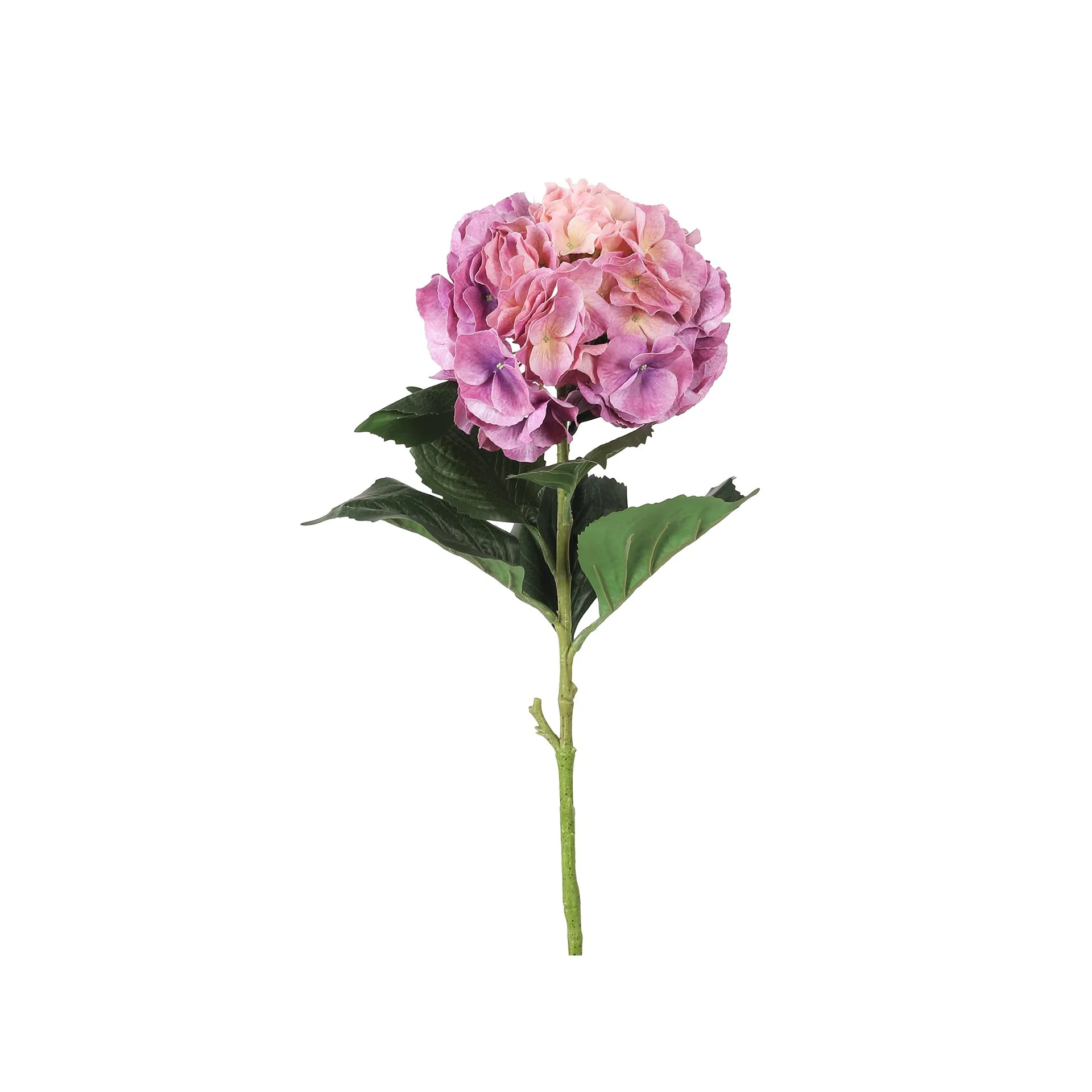 Hydrangea Spray Real Touch Purple 100cm