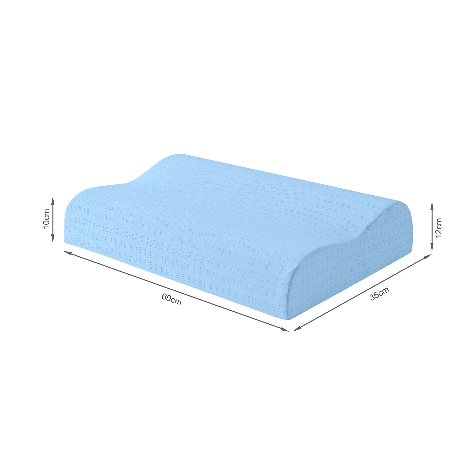IceContour Memory Foam Pillow 60 x 35 x 10/12CM - Image 16